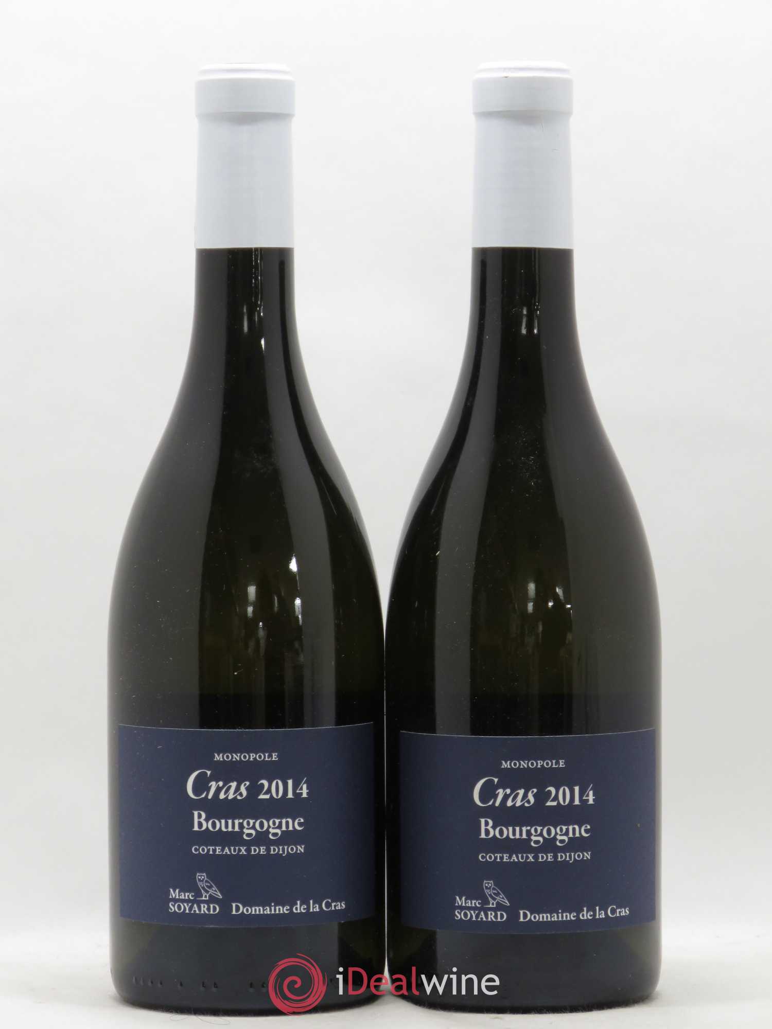 Bourgogne Coteaux de Dijon Marc Soyard Domaine de la Cras 2014 - Posten von 2 Flaschen - 0