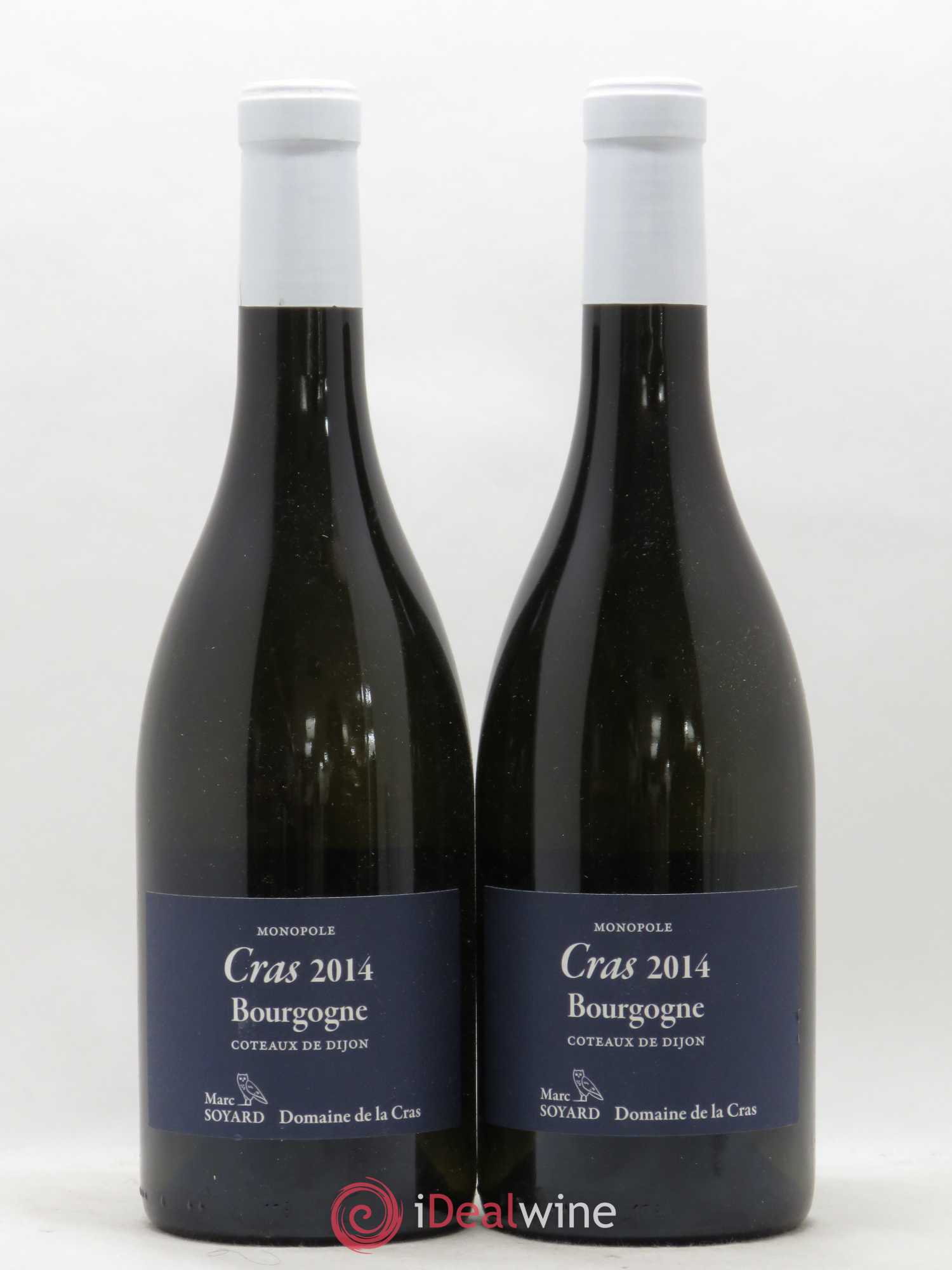 Bourgogne Coteaux de Dijon Marc Soyard Domaine de la Cras 2014 - Posten von 2 Flaschen - 0