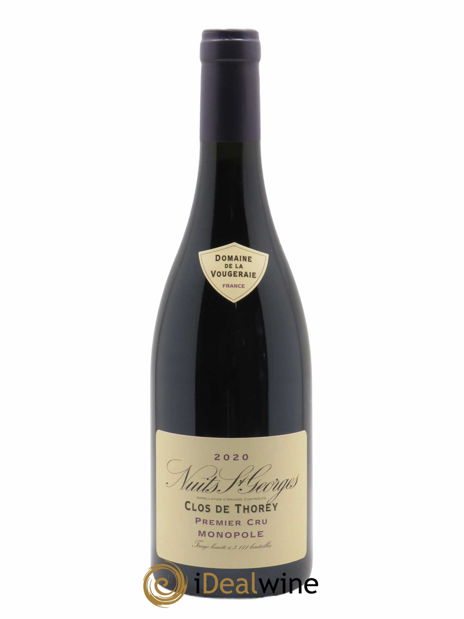 Nuits-Saint-Georges 1er Cru Clos de Thorey La Vougeraie 2020 - Lot of 1 bottle - 0