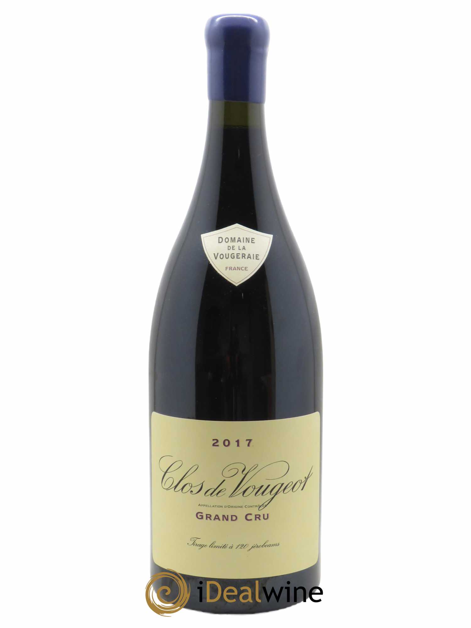 Clos de Vougeot Grand Cru La Vougeraie 2017 - Lot of 1 double magnum - 1