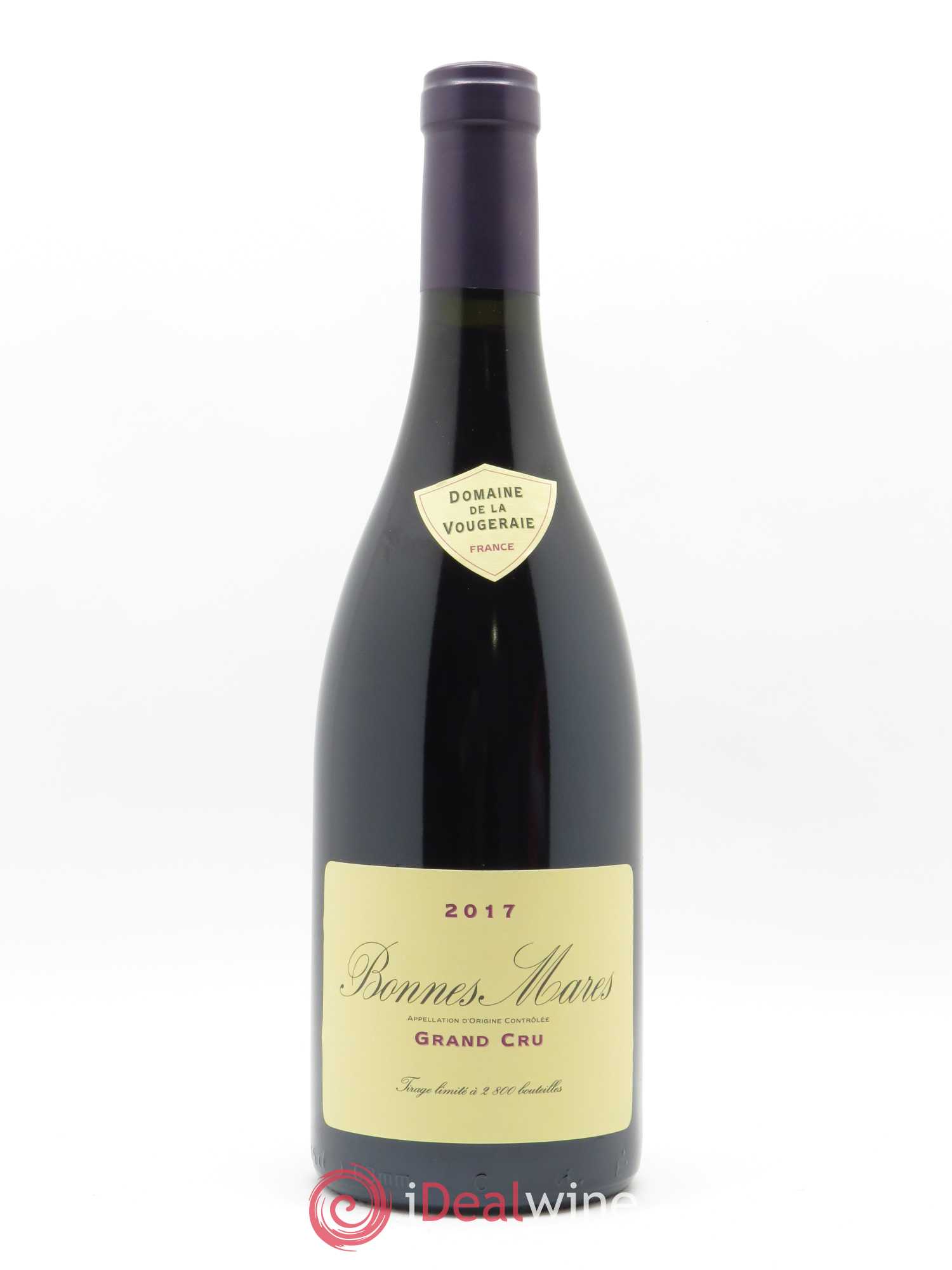 Bonnes-Mares Grand Cru La Vougeraie 2017 - Lot de 1 bouteille - 0