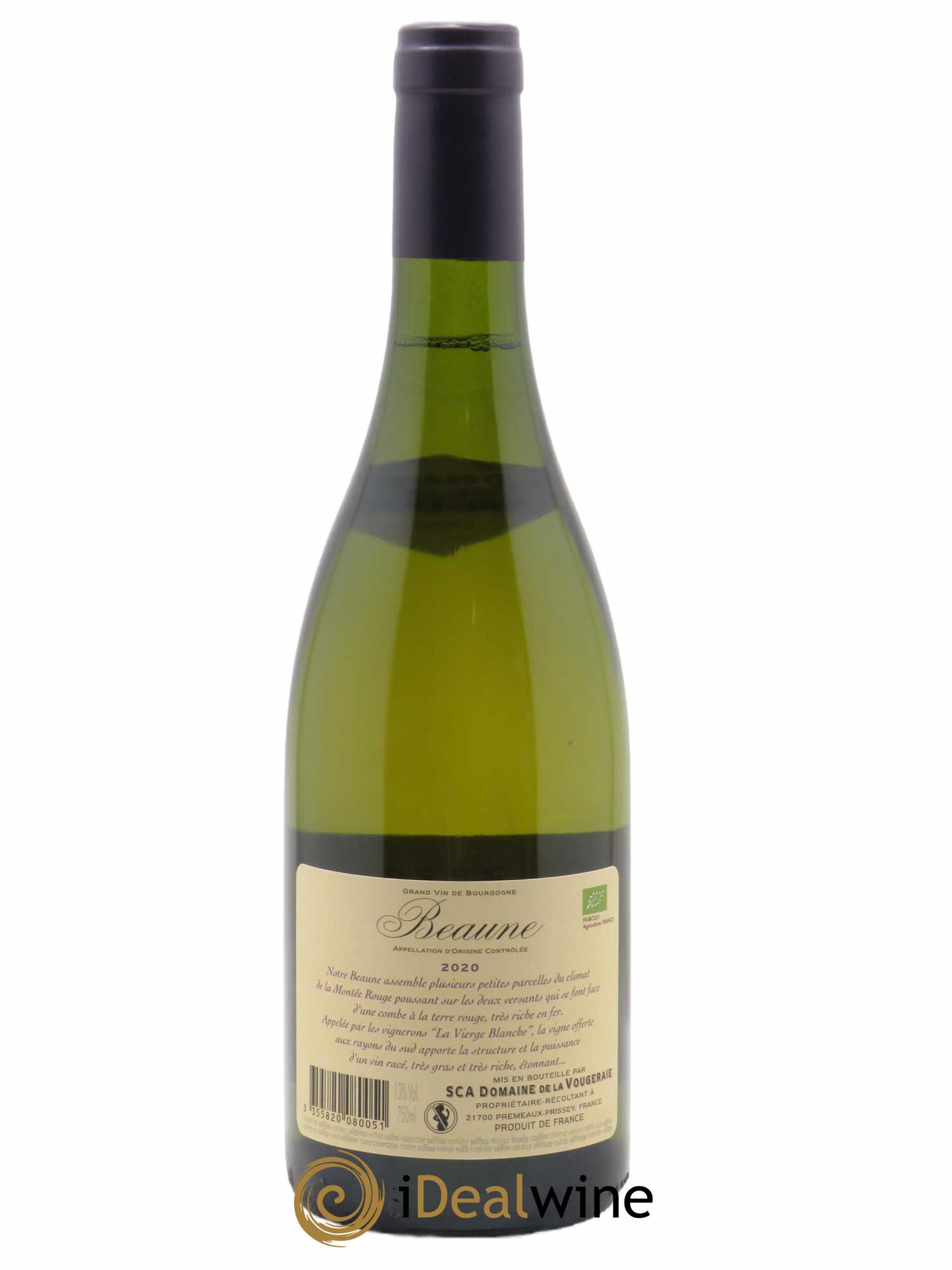 Beaune La Vougeraie 2020 - Lot of 1 bottle - 1