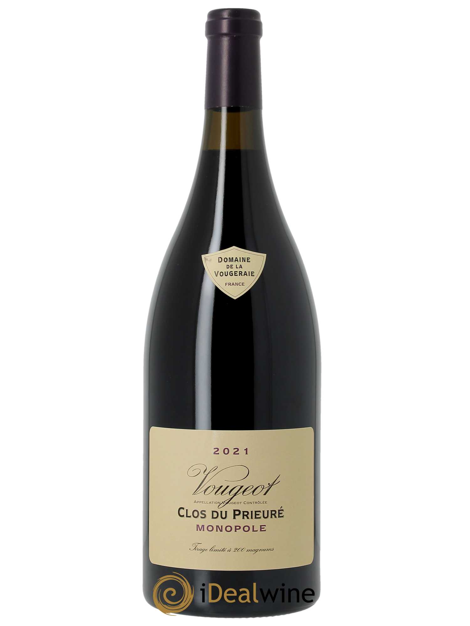 Vougeot Clos du Prieuré La Vougeraie 2021 - Lot of 1 magnum - 0