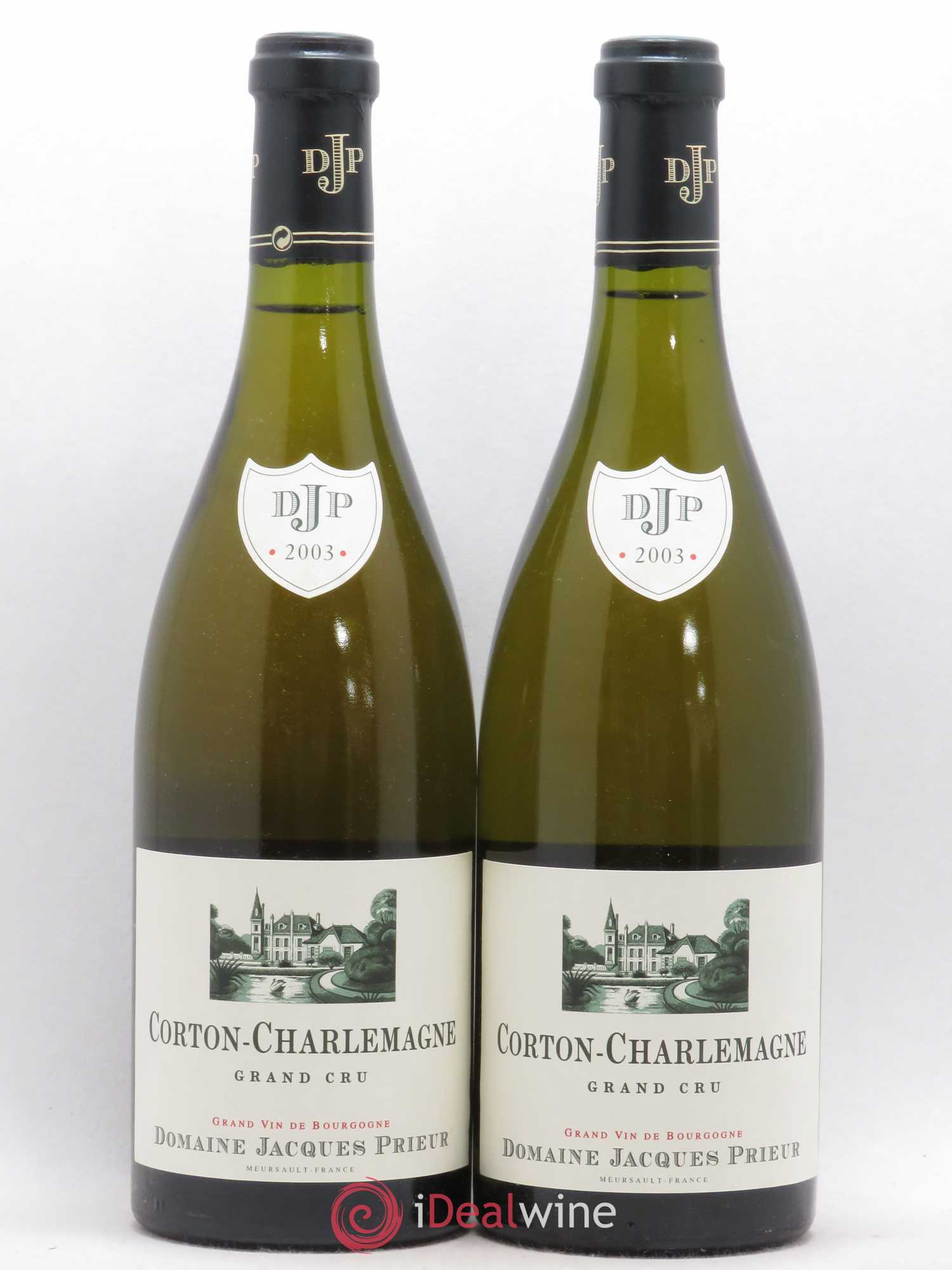 Corton-Charlemagne Grand Cru Jacques Prieur (Domaine) 2003 - Lot de 2 bouteilles - 0