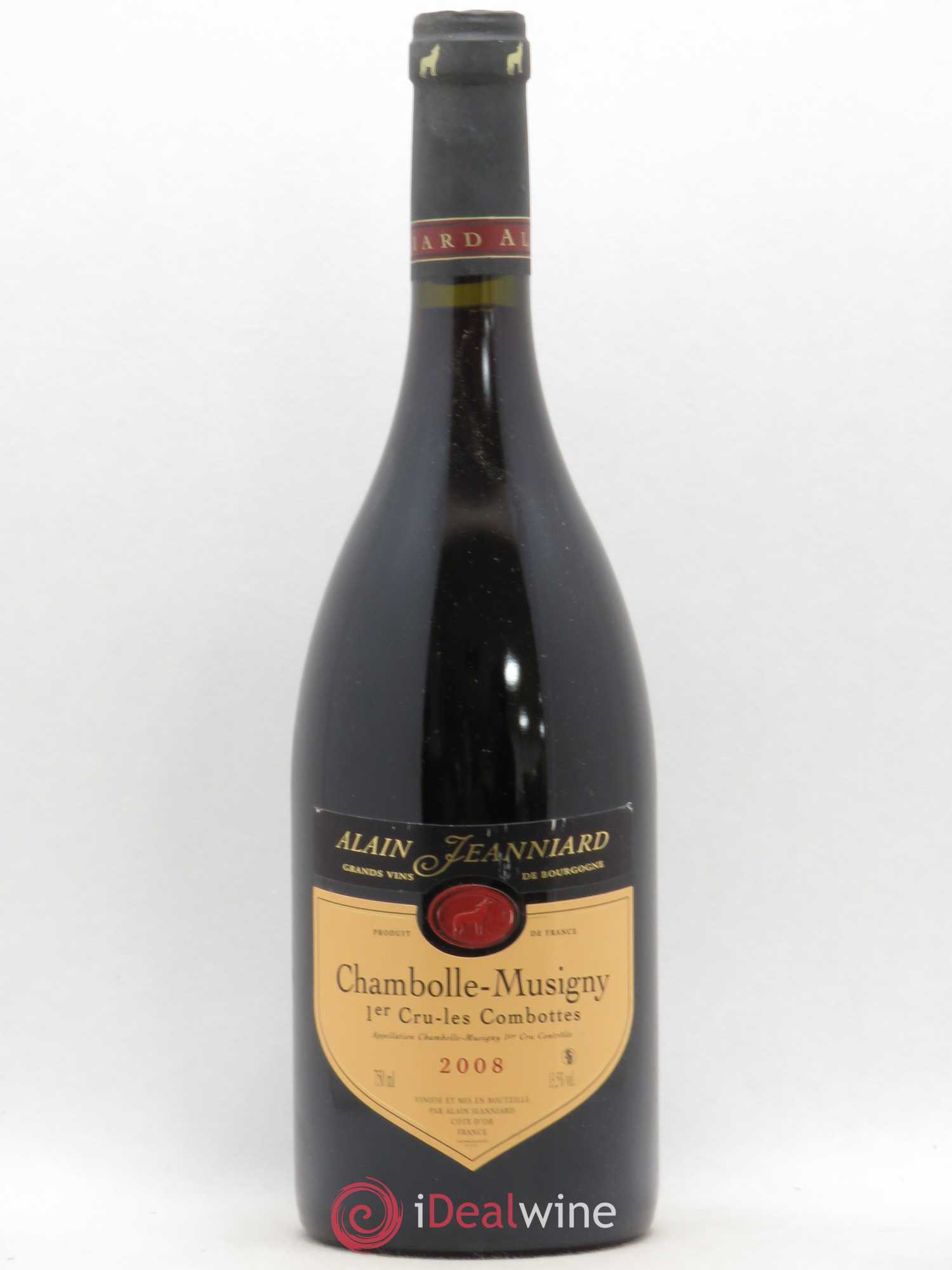 Chambolle-Musigny 1er Cru Combottes Jeanniard 2008 - Lot de 1 bouteille - 0