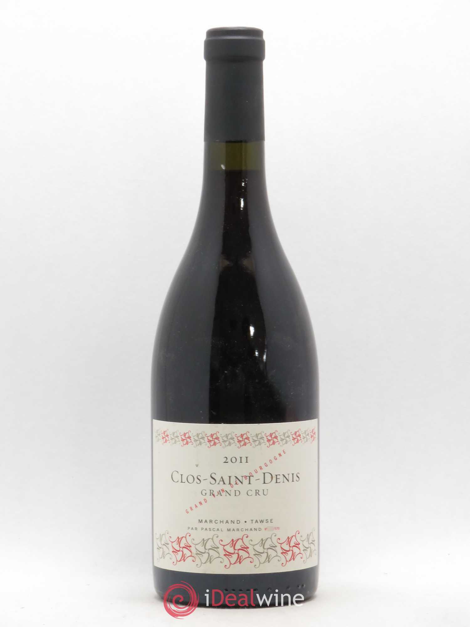 Clos Saint-Denis Grand Cru Marchand Tawse 2011 - Lot de 1 bouteille - 0