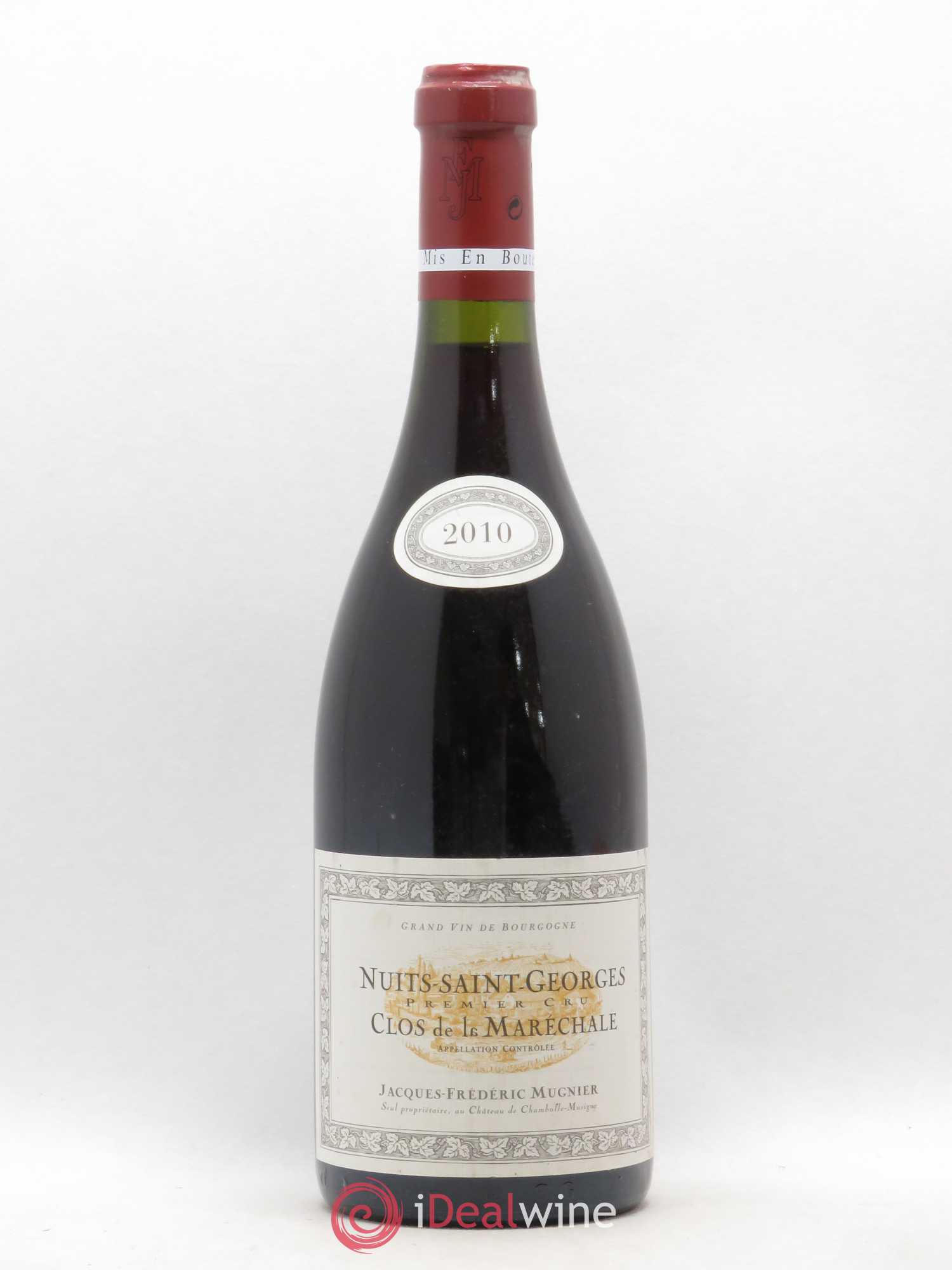 Nuits-Saint-Georges 1er Cru Clos de La Maréchale Jacques-Frédéric Mugnier 2010 - Lot de 1 bouteille - 0