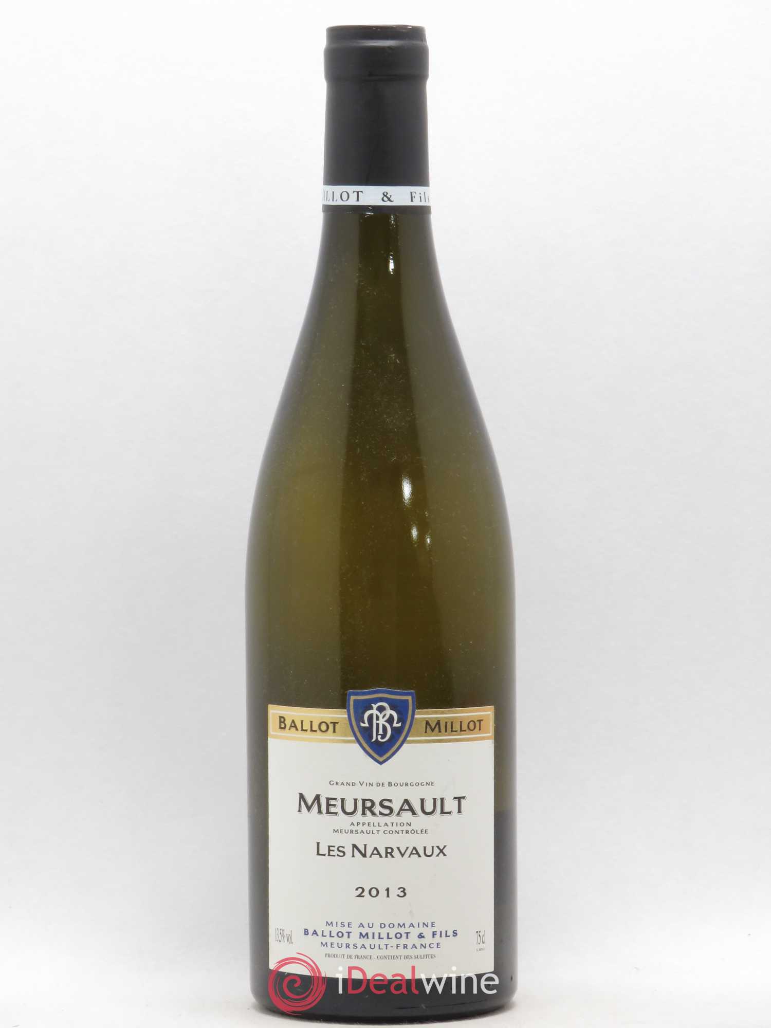 Meursault Les Narvaux Ballot-Millot 2013 - Posten von 1 Flasche - 0