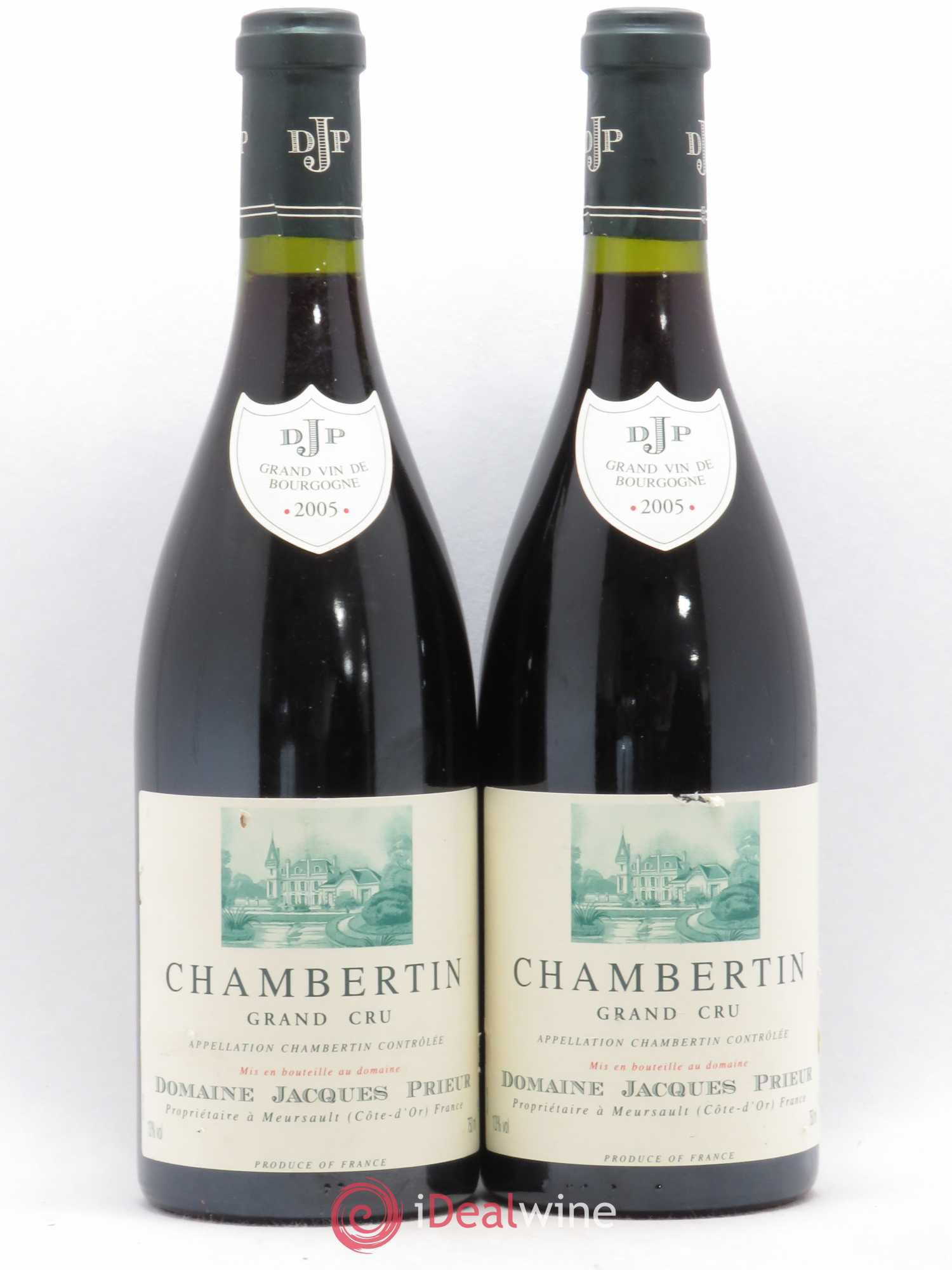Chambertin Grand Cru Jacques Prieur (Domaine) 2005 - Lot de 2 bouteilles - 0