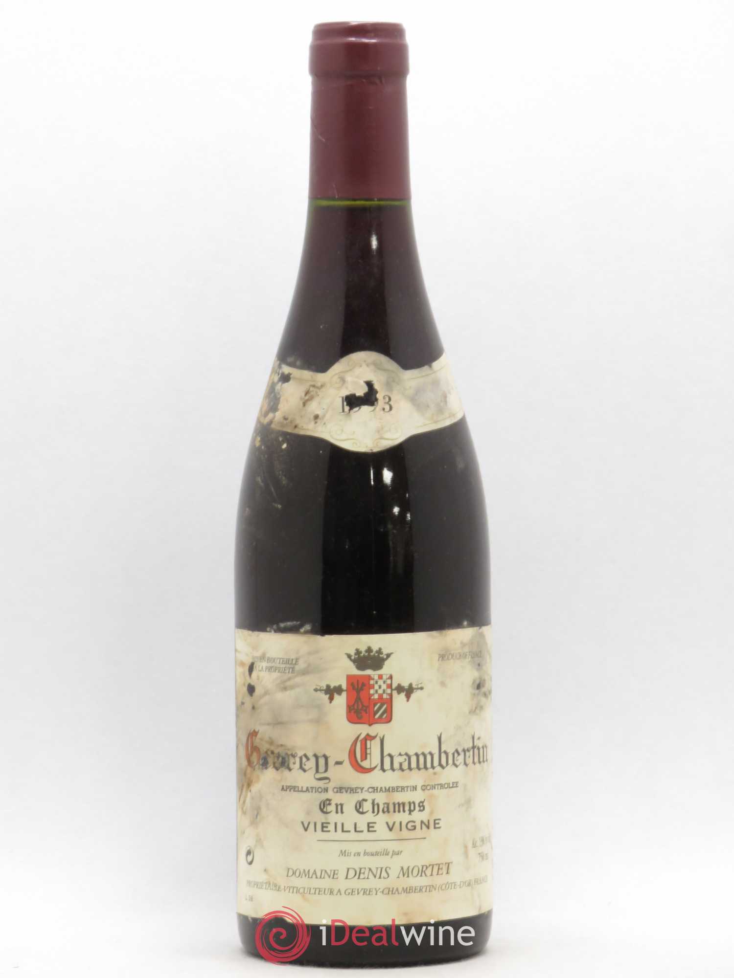 Gevrey-Chambertin En Champs Vieille Vigne Denis Mortet (Domaine) 1993 - Lot de 1 bouteille - 0
