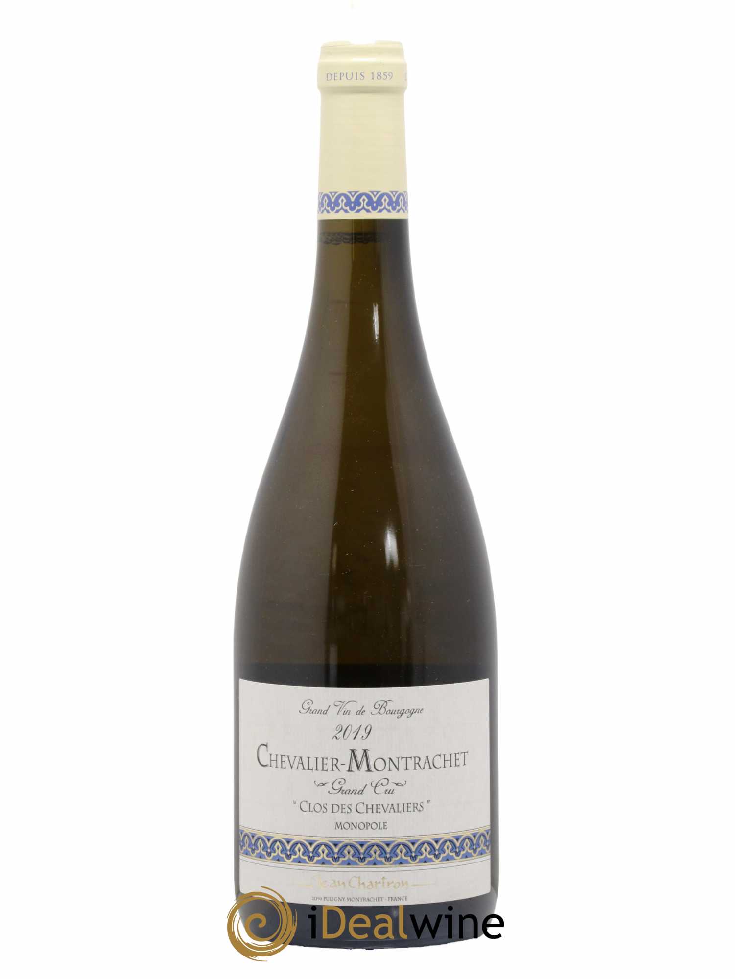 Chevalier-Montrachet Grand Cru Clos des Chevaliers Jean Chartron (Domaine) 2019 - Lot de 1 bouteille - 0