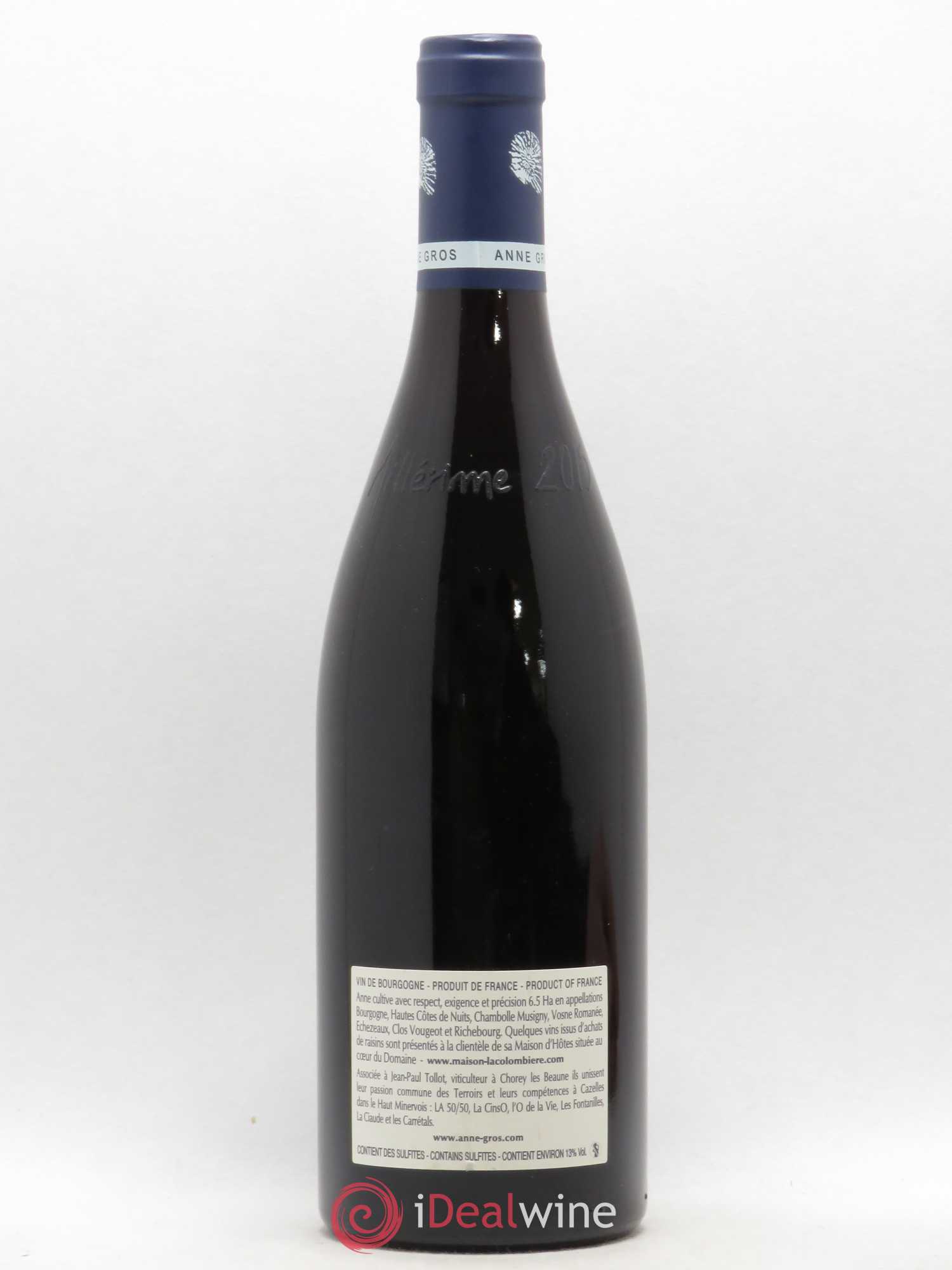 Richebourg Grand Cru Anne Gros (sans prix de réserve) 2015 - Lot de 1 bouteille - 1
