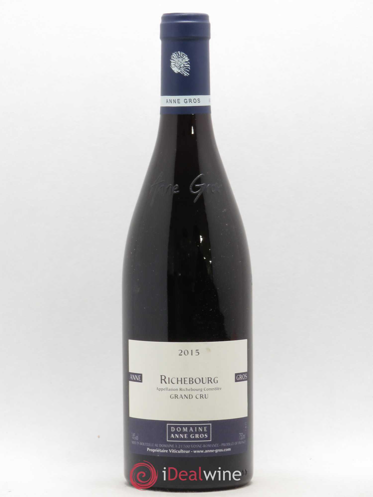 Richebourg Grand Cru Anne Gros (sans prix de réserve) 2015 - Lot de 1 bouteille - 0