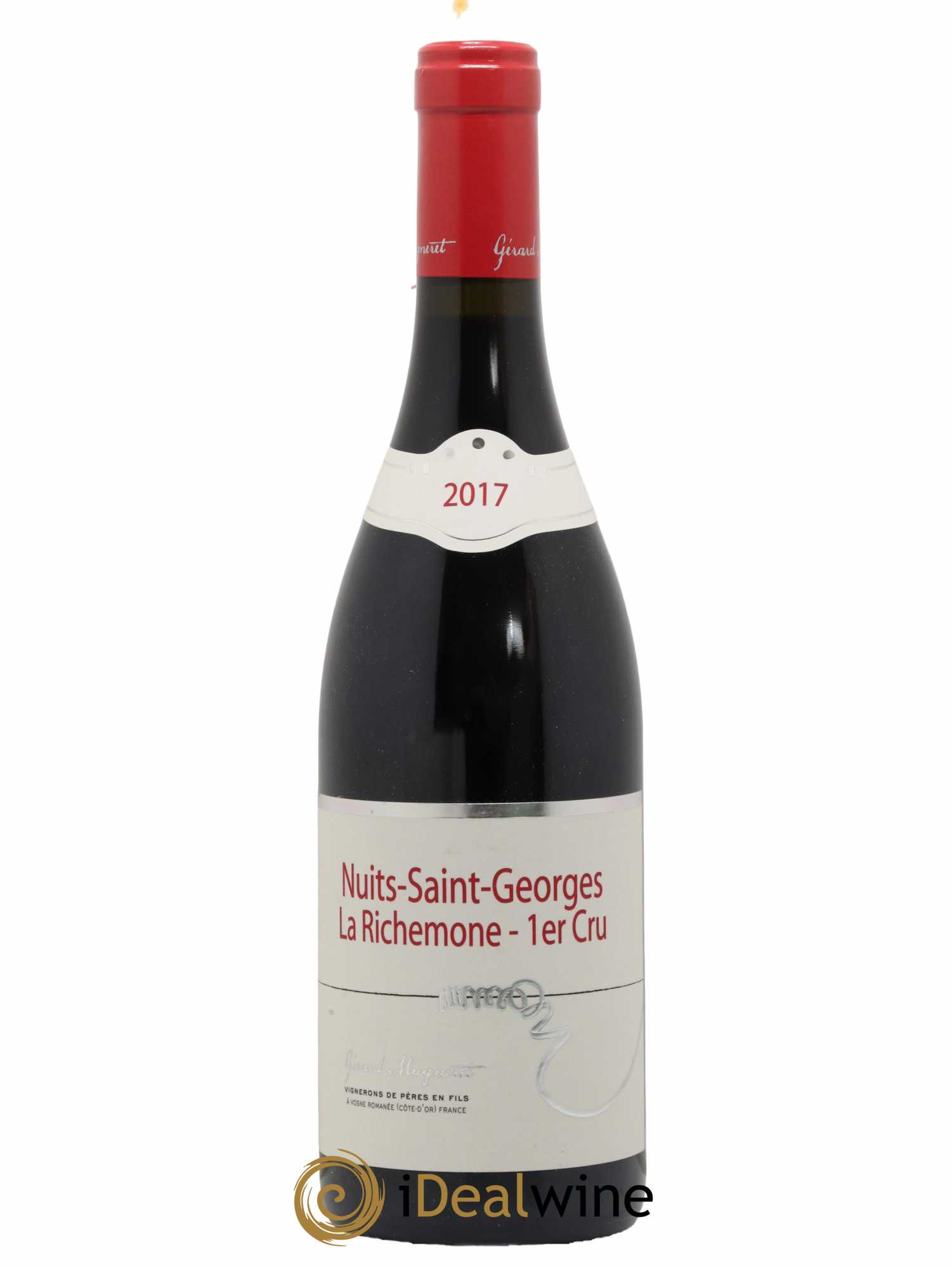 Nuits-Saint-Georges 1er Cru La Richemonne Gerard Mugneret 2017 - Lot de 1 bouteille - 0