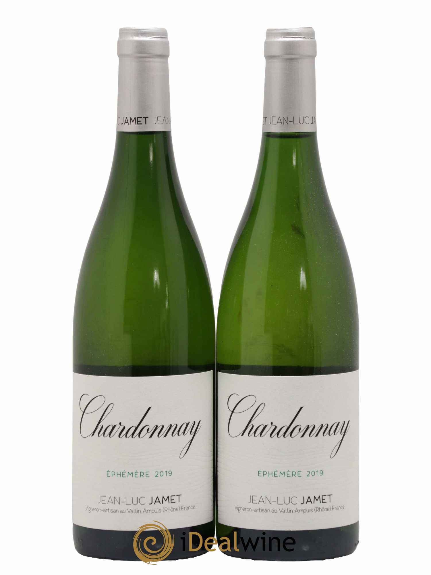 Vin de France Chardonnay Ephémère Jean Luc Jamet 2019 - Lot de 2 bouteilles - 0