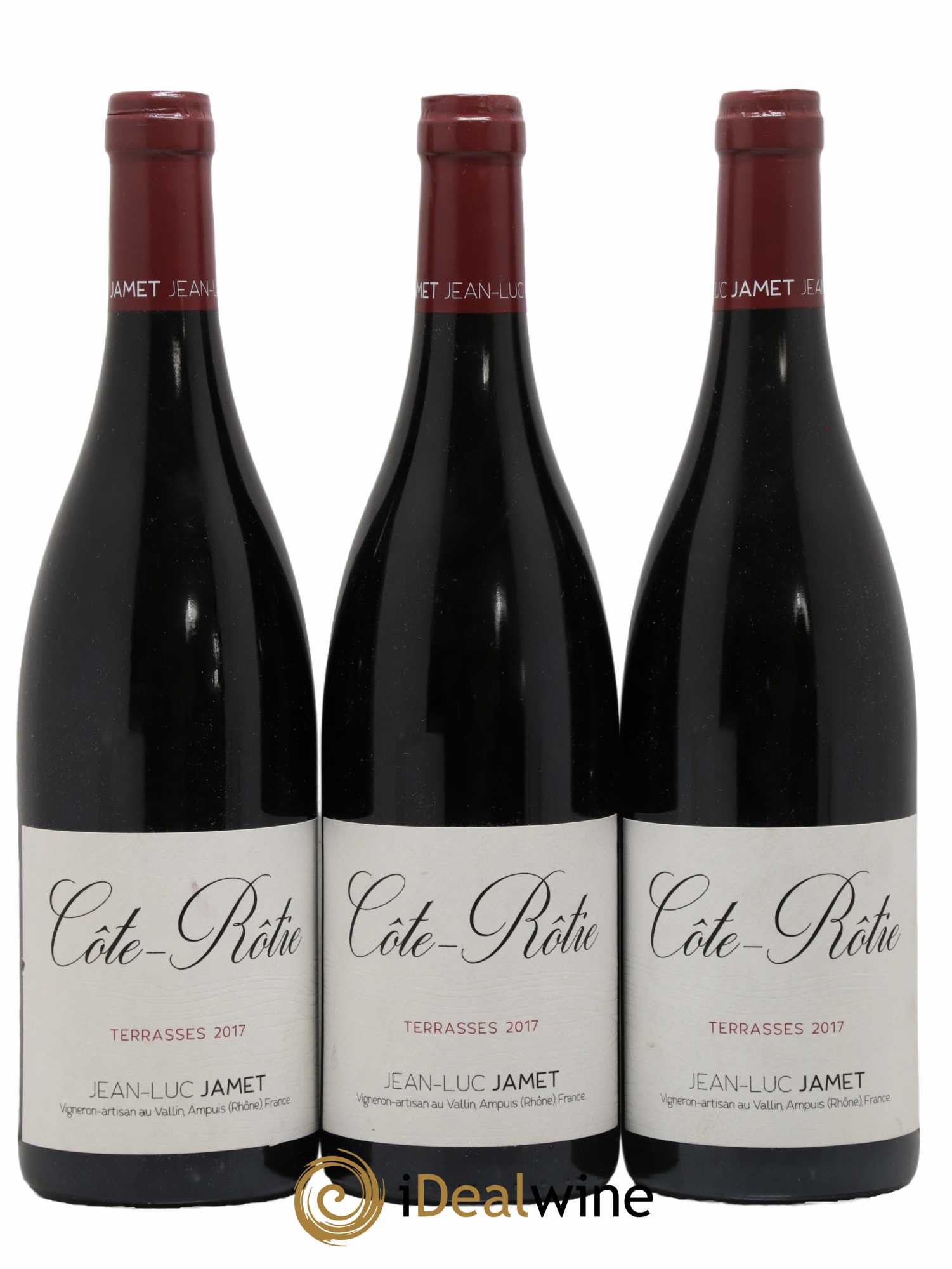 Côte-Rôtie Terrasses Jean-Luc Jamet (Domaine) 2017 - Lot de 3 bouteilles - 0