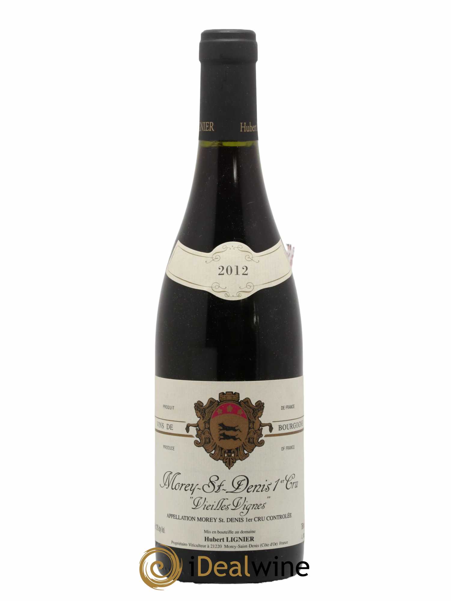 Morey-Saint-Denis 1er Cru Vieilles Vignes Hubert Lignier (Domaine) 2012 - Lot de 1 bouteille - 0