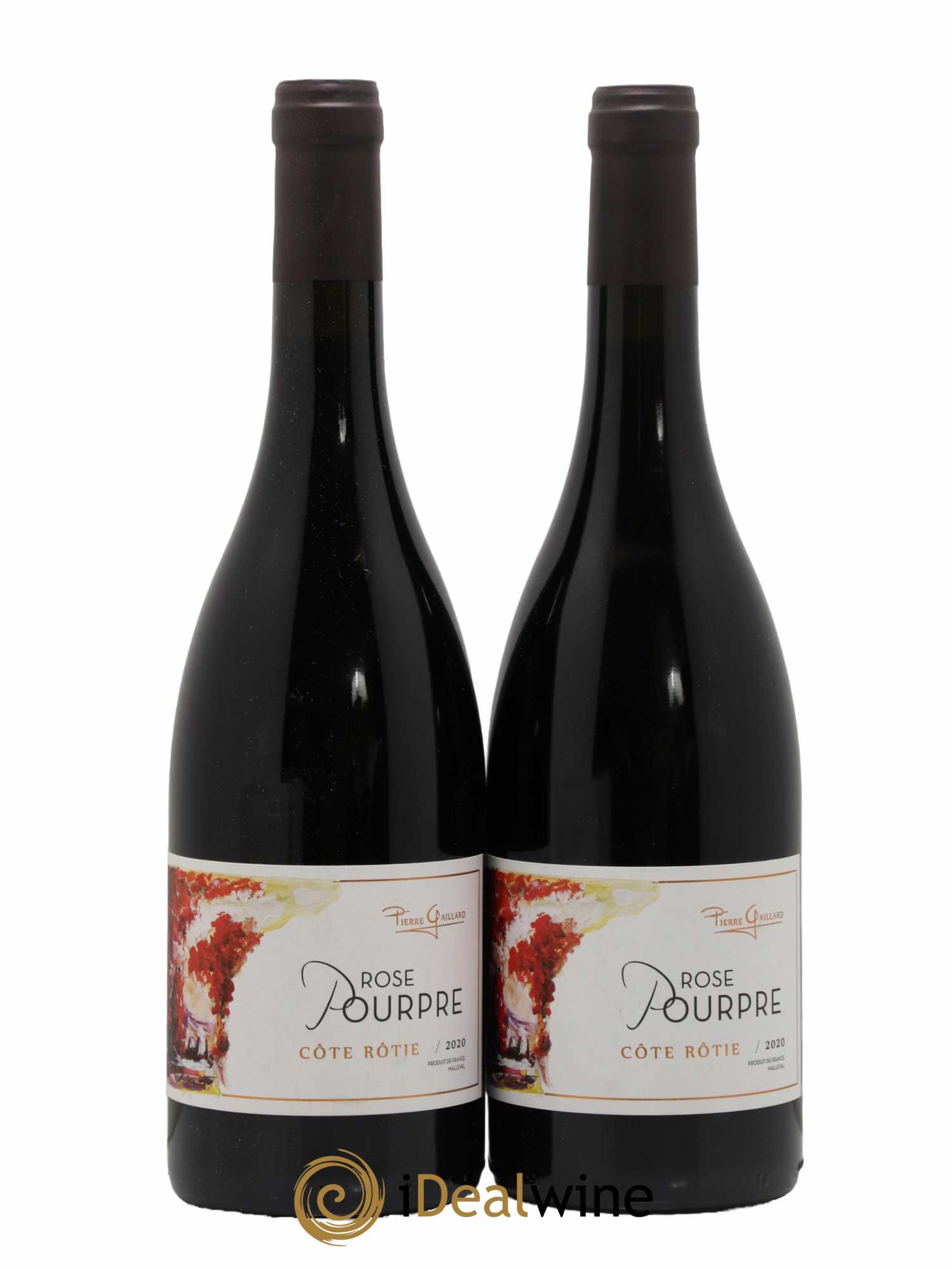 Côte-Rôtie Rose Pourpre Pierre Gaillard 2020 - Lot de 2 bouteilles - 0