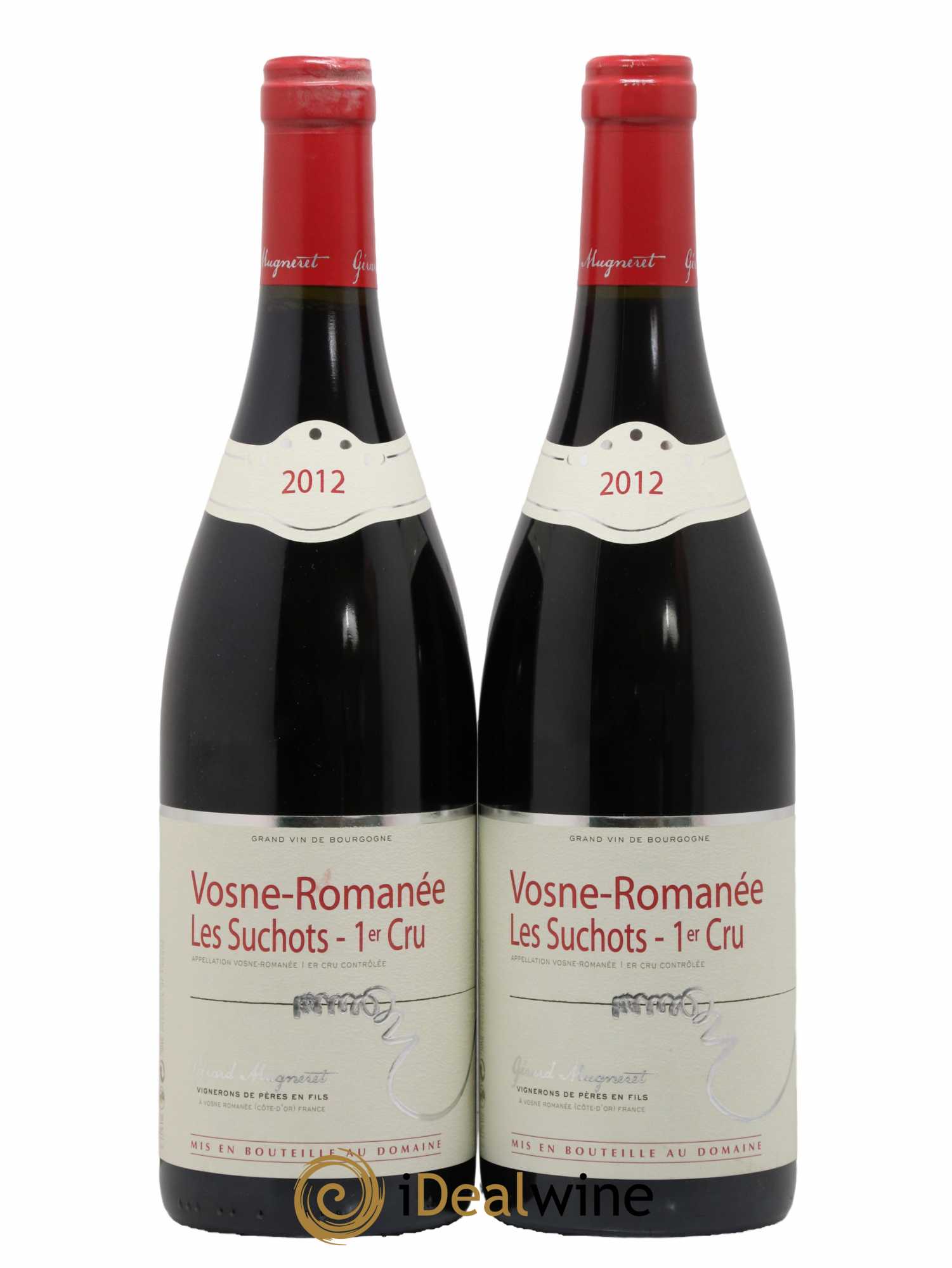 Vosne-Romanée 1er Cru Les Suchots Gérard Mugneret 2012 - Lot de 2 bouteilles - 0