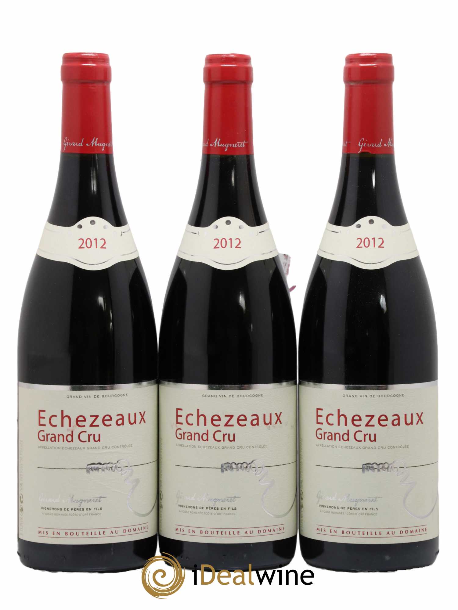 Echezeaux Grand Cru Gérard Mugneret 2012 - Lot de 3 bouteilles - 0