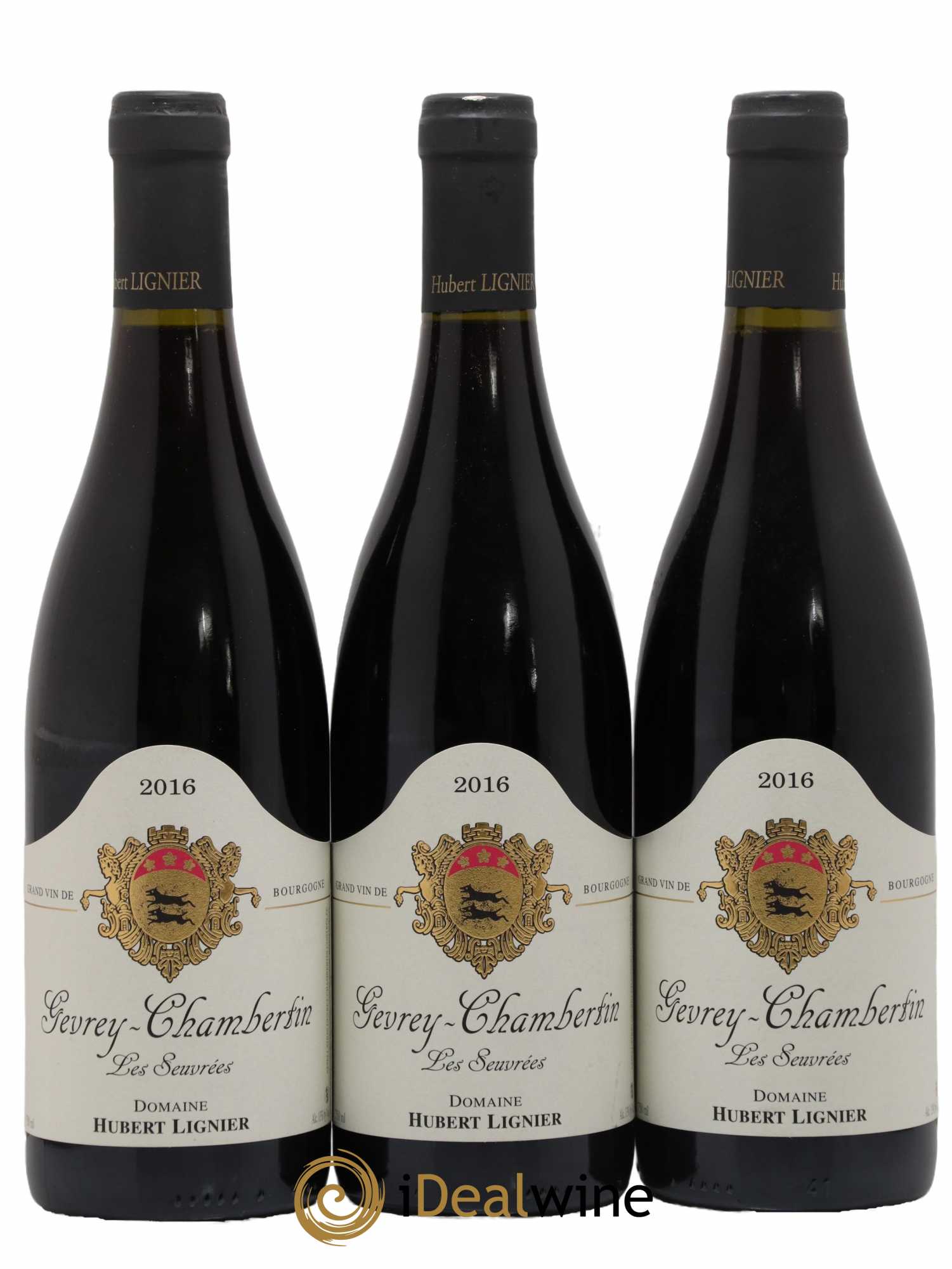 Gevrey-Chambertin Seuvrées Hubert Lignier (Domaine) 2016 - Lot de 3 bouteilles - 0