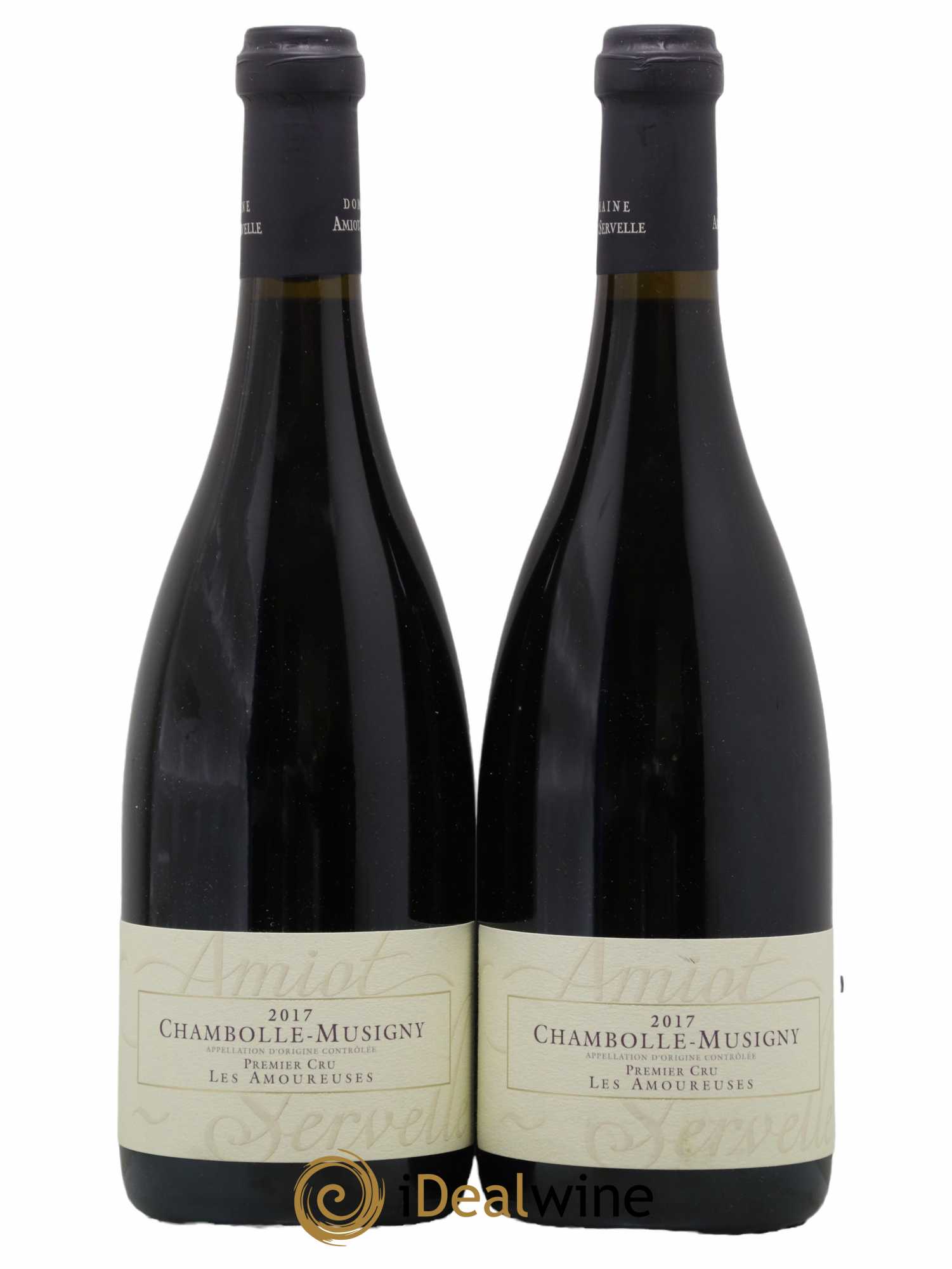 Chambolle-Musigny 1er Cru Les Amoureuses Amiot-Servelle 2017 - Lot de 2 bouteilles - 0