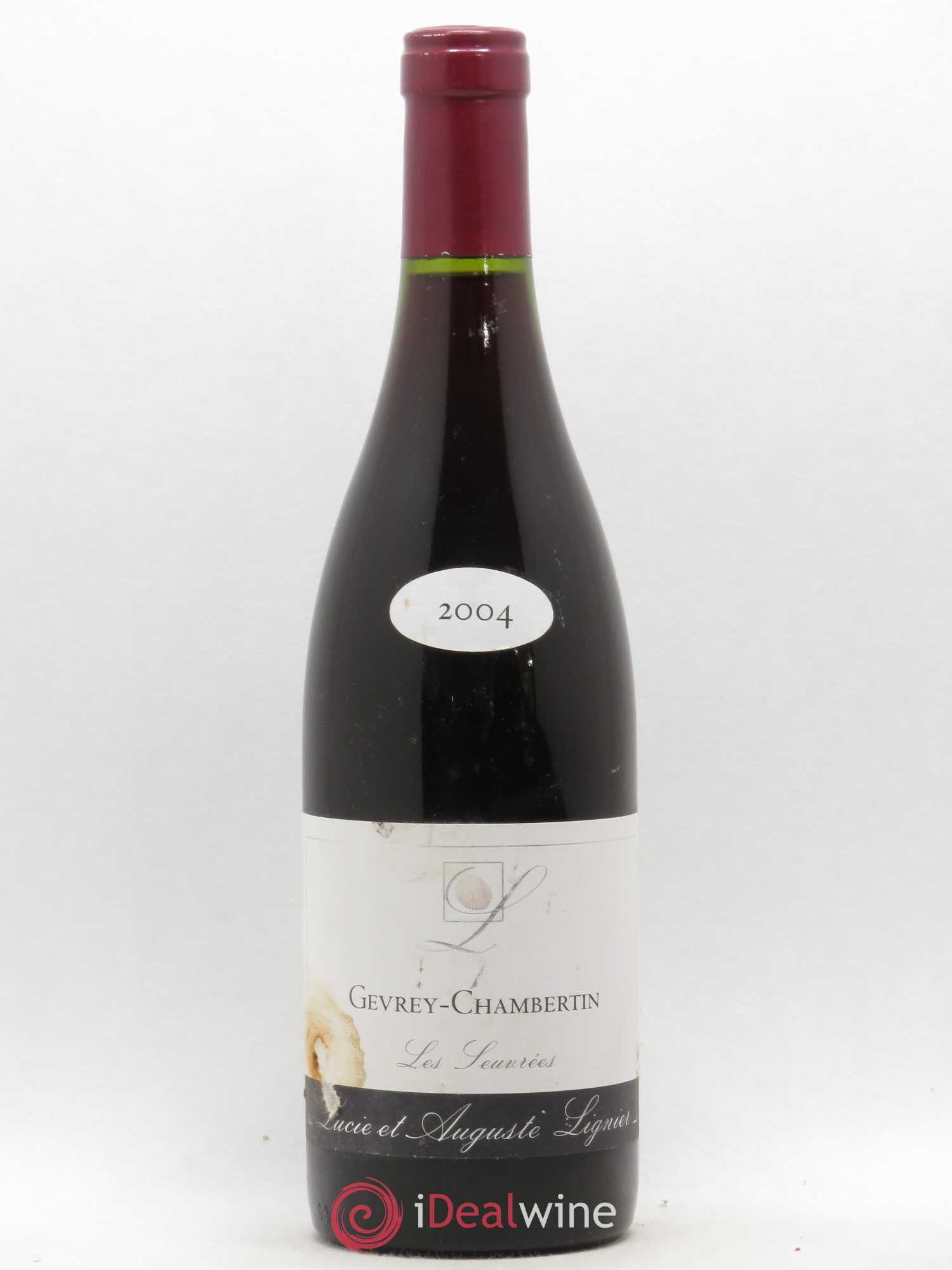 Gevrey-Chambertin Les Seuvrées Lucie et Auguste Lignier (sans prix de réserve) 2004 - Posten von 1 Flasche - 0