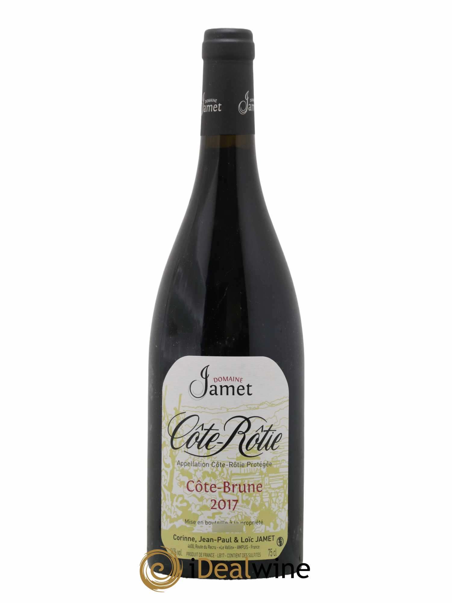 Côte-Rôtie Côte Brune Jamet (Domaine) 2017 - Lot de 1 bouteille - 0
