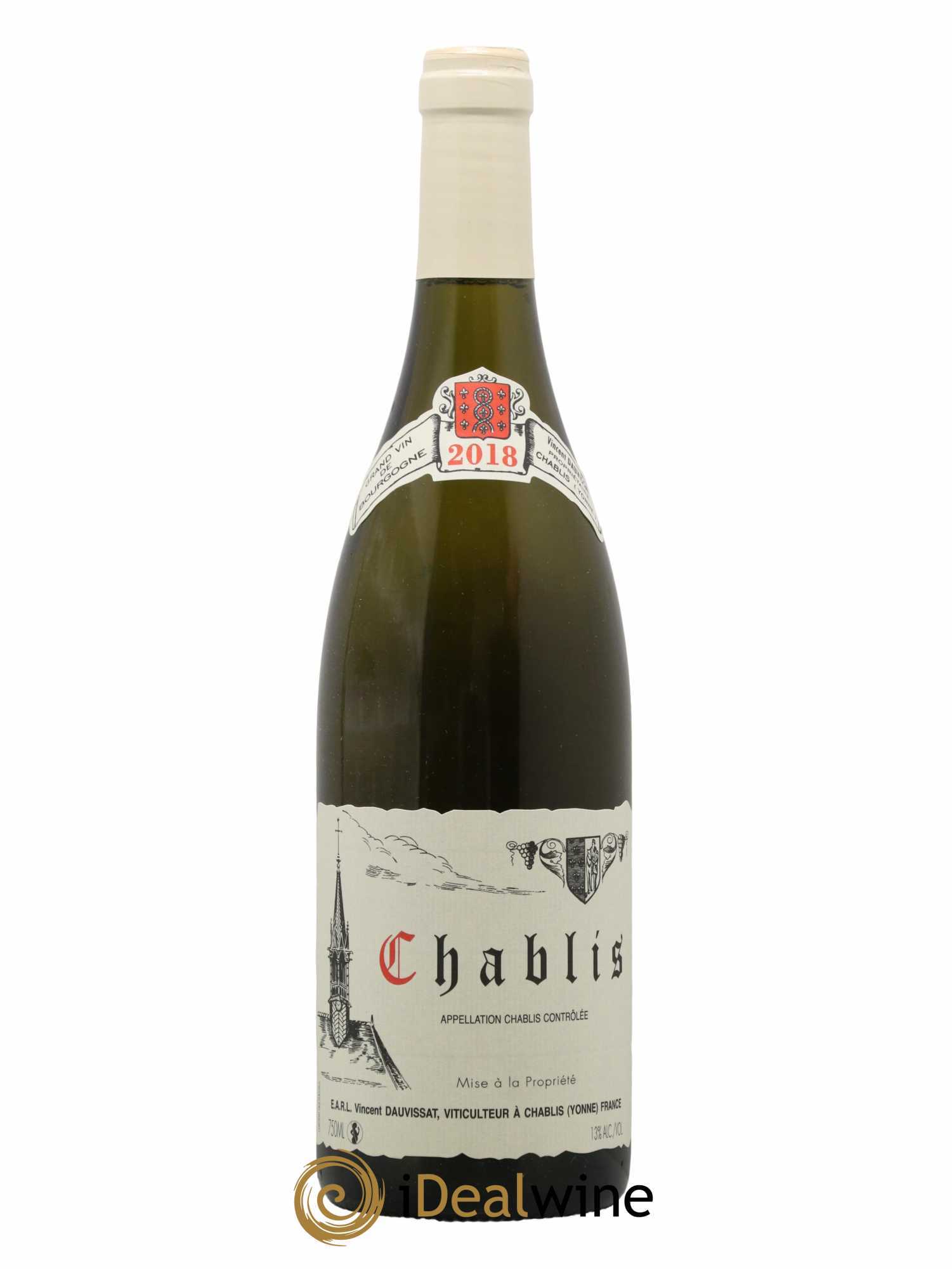 Chablis Vincent Dauvissat (Domaine) 2018 - Lot de 1 bouteille - 0