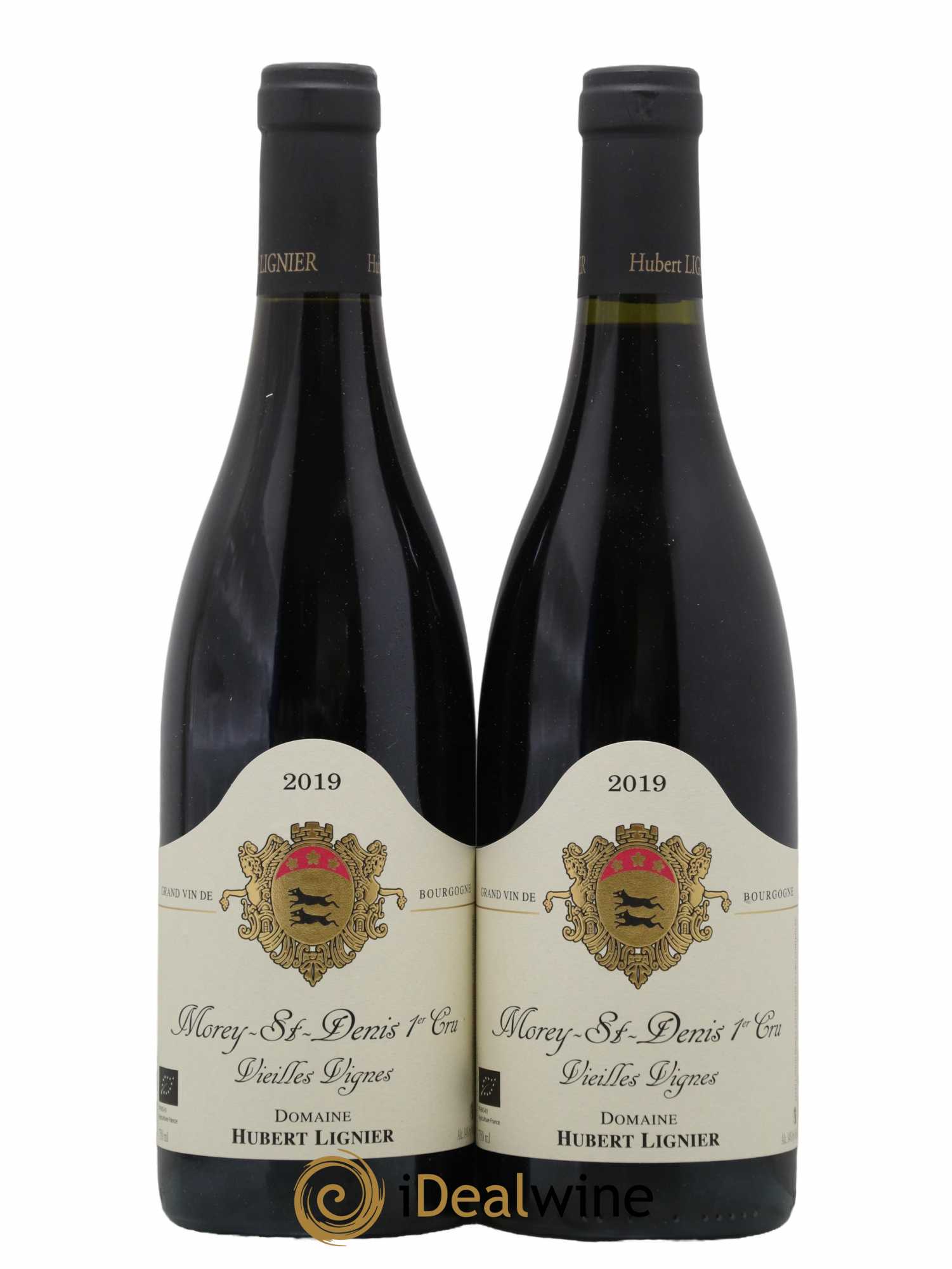 Morey-Saint-Denis 1er Cru Vieilles Vignes Hubert Lignier (Domaine) 2019 - Lot de 2 bouteilles - 0