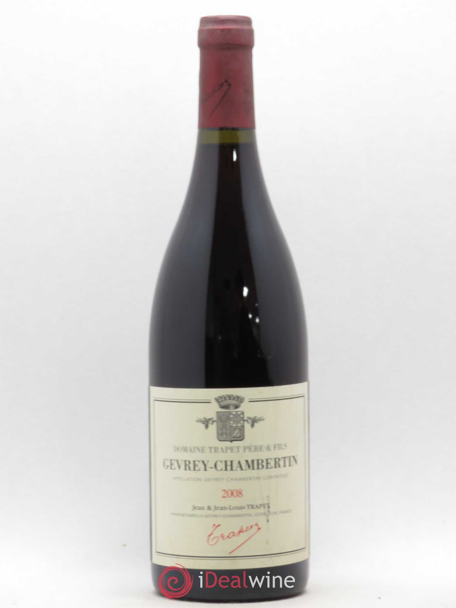 Gevrey-Chambertin Domaine Trapet 2008 - Lot de 1 bouteille - 0