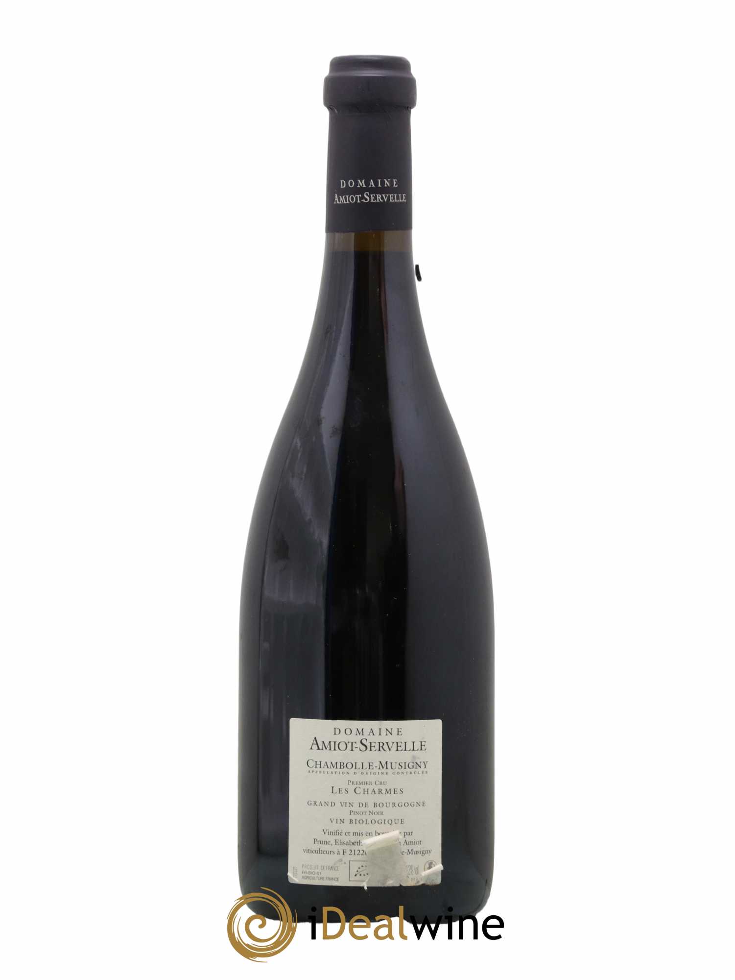 Chambolle-Musigny 1er Cru Les Charmes Amiot-Servelle 2012 - Lot de 1 bouteille - 1