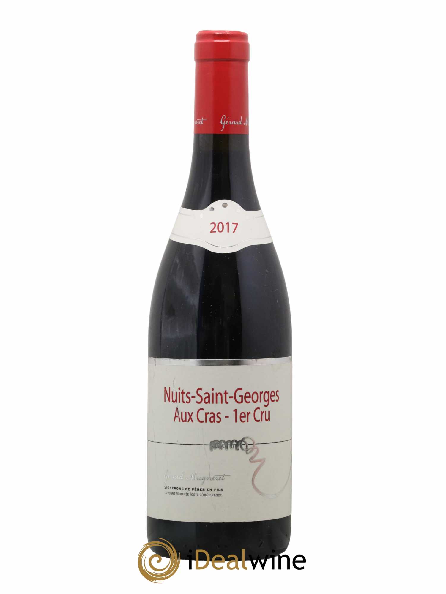Nuits-Saint-Georges 1er Cru Aux Cras Gérard Mugneret 2017 - Lot de 1 bouteille - 0