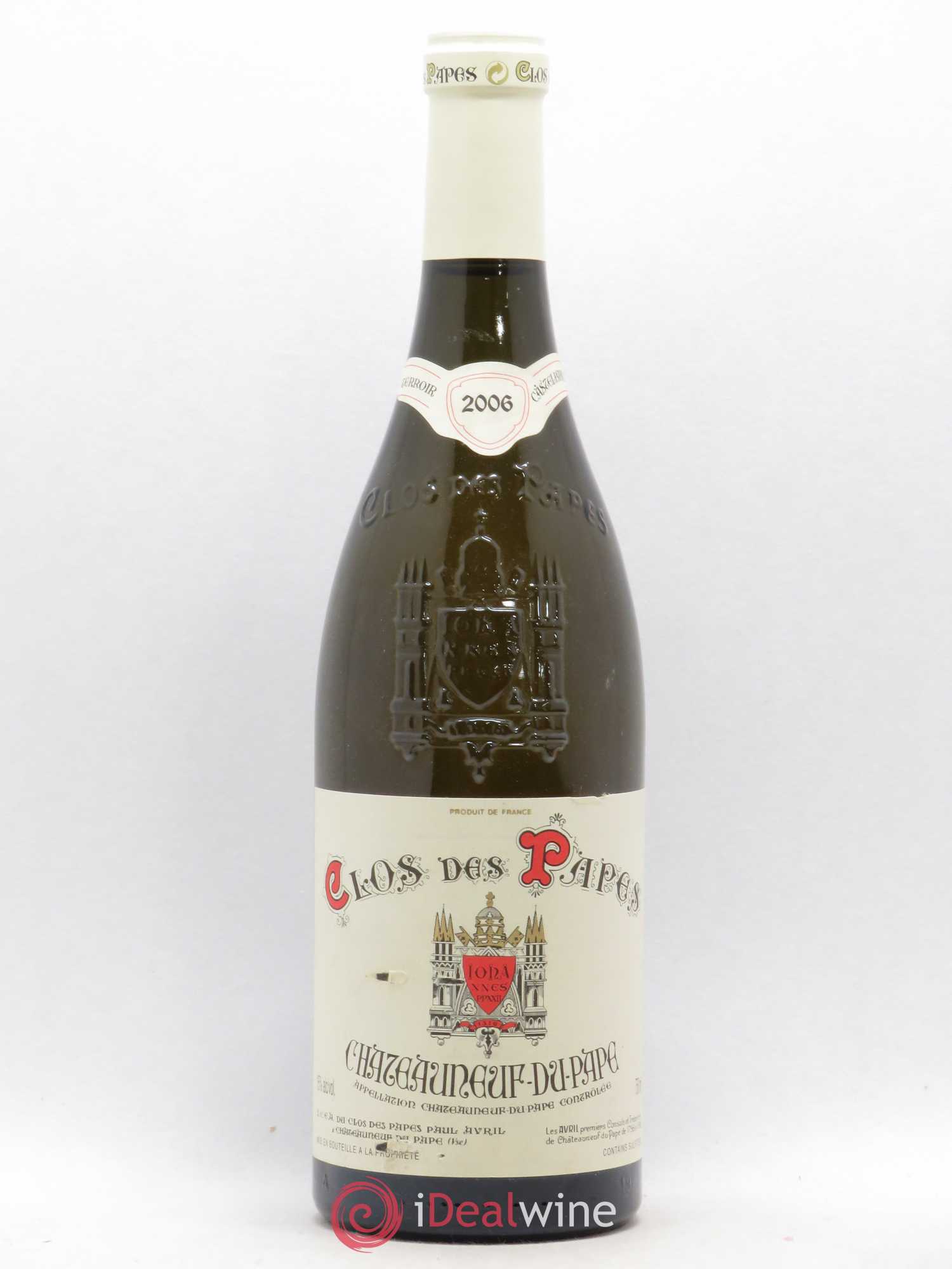Châteauneuf-du-Pape Clos des Papes - Paul Avril (sans prix de réserve) 2006 - Lot de 1 bouteille - 0