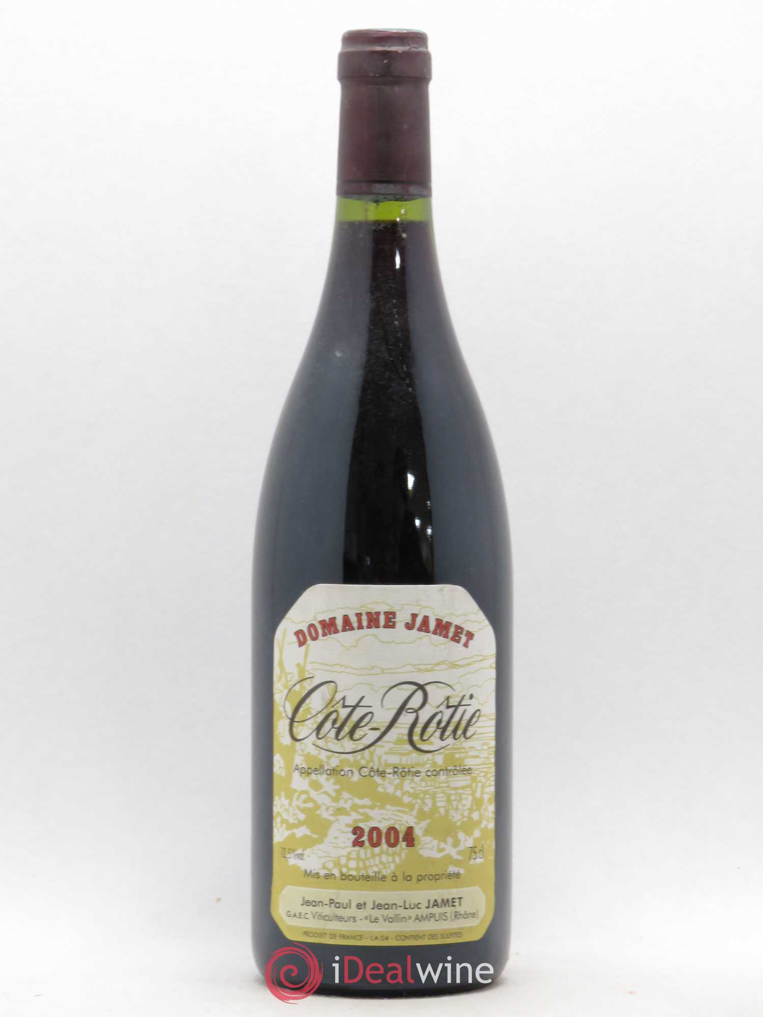 Côte-Rôtie Jamet (Domaine) 2004 - Lot de 1 bouteille - 0