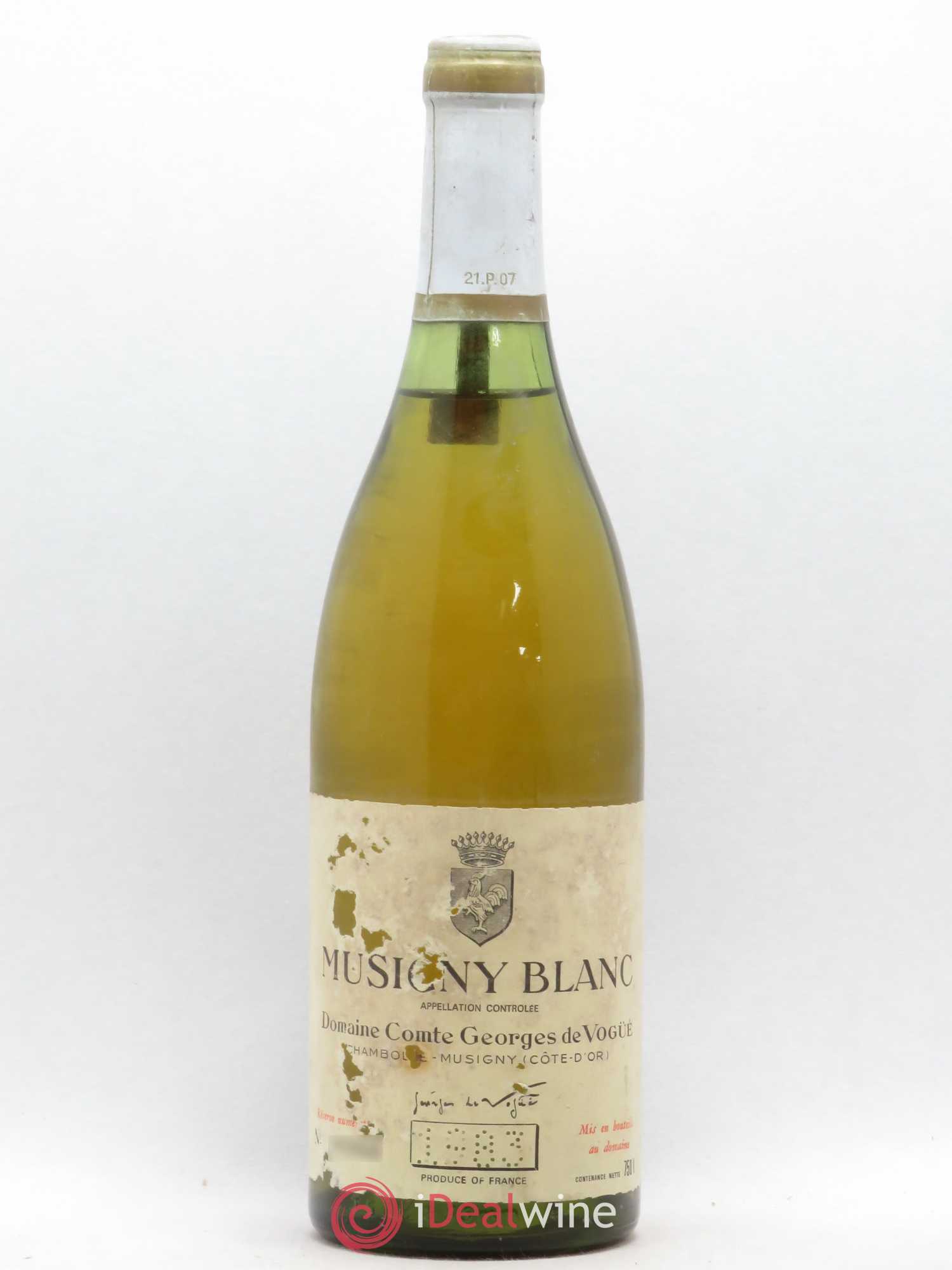 Musigny Grand Cru Comte Georges de Vogüé 1983 - Lot de 1 bouteille - 0