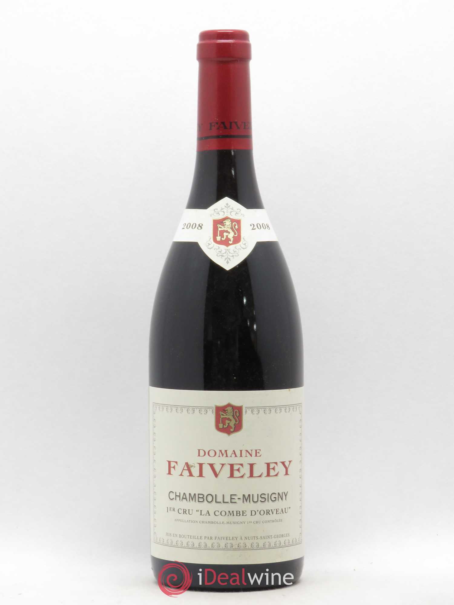 Chambolle-Musigny 1er Cru Combe d'Orveau Faiveley 2008 - Lot de 1 bouteille - 0