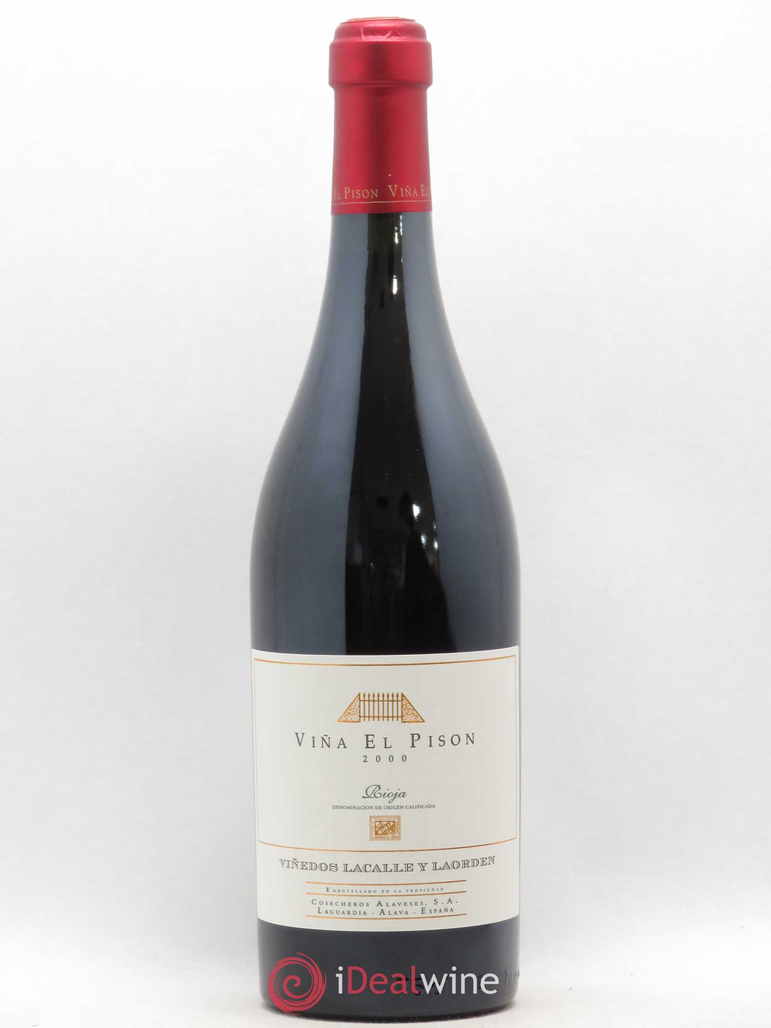 Espagne Rioja Viña El Pison Lacalle y Laorden 2000 - Posten von 1 Flasche - 0