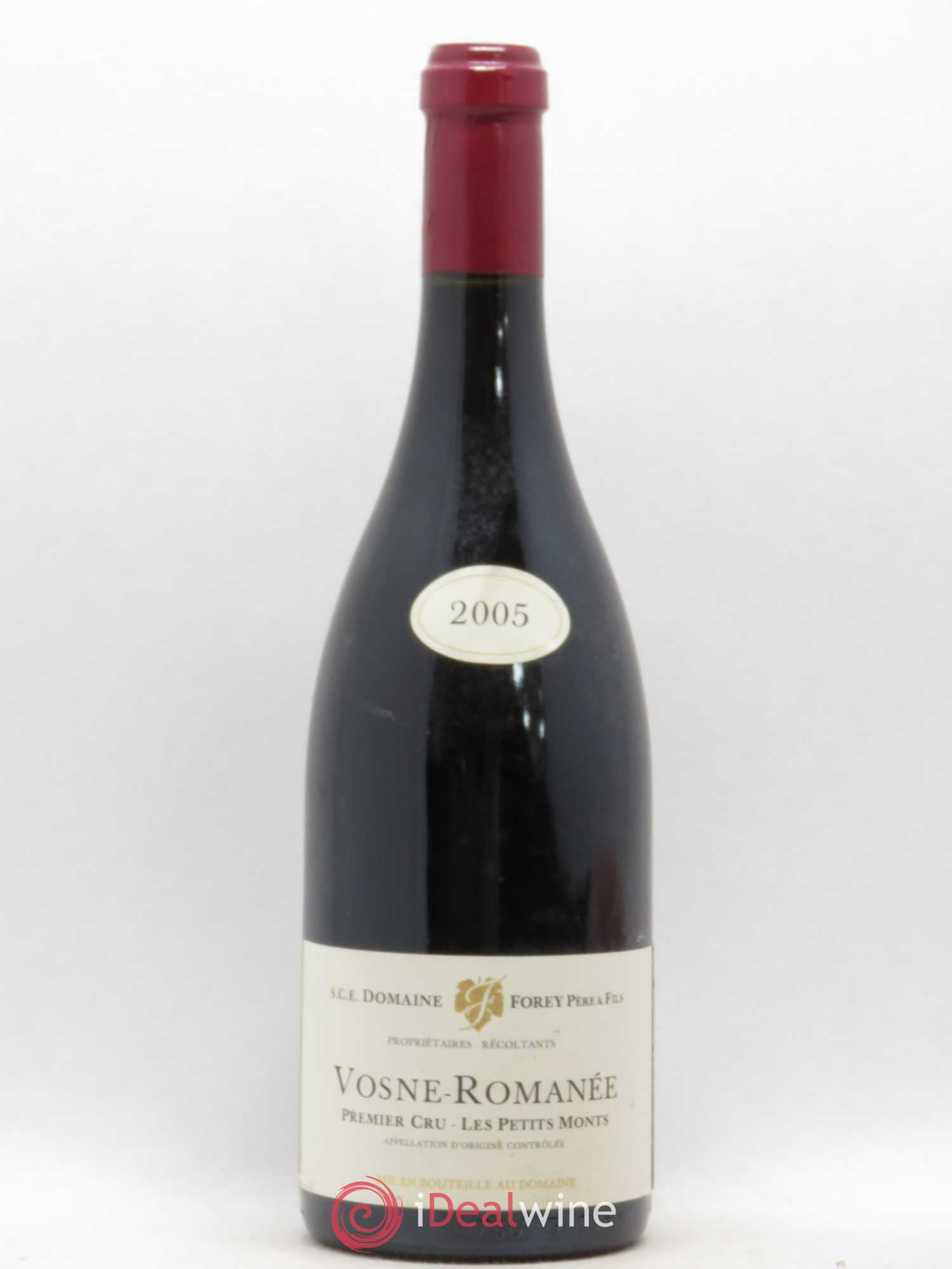 Vosne-Romanée 1er Cru Petits Monts Forey 2005 - Posten von 1 Flasche - 0