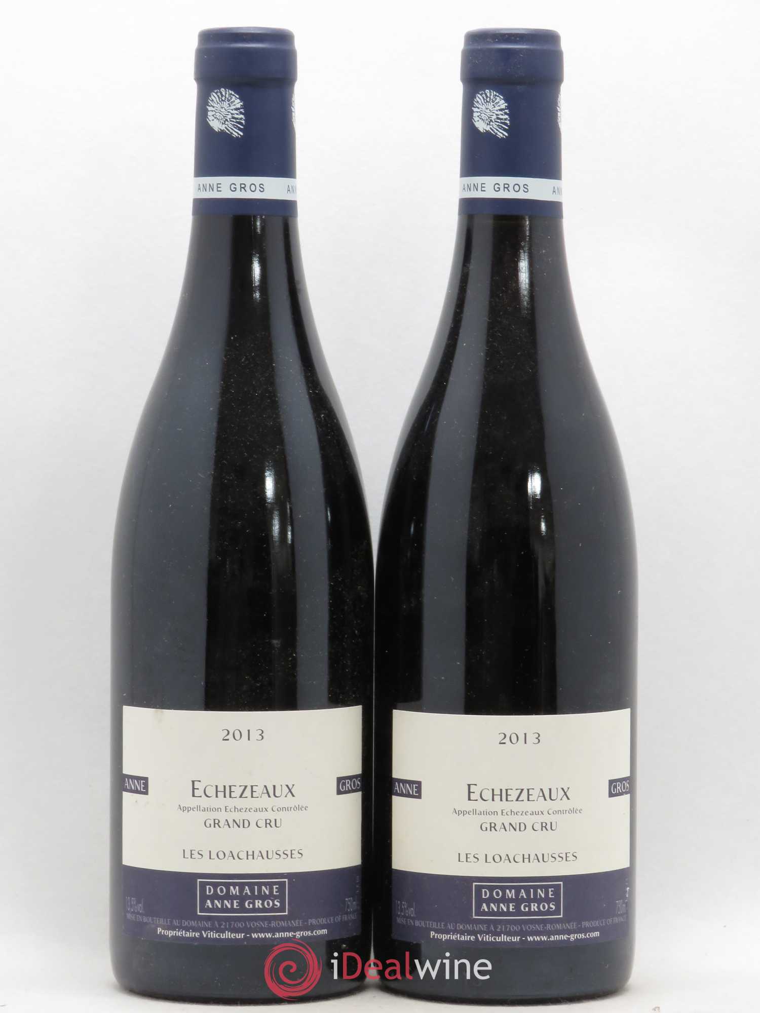 Echezeaux Grand Cru Les Loachausses Anne Gros 2013 - Lot de 2 bouteilles - 0