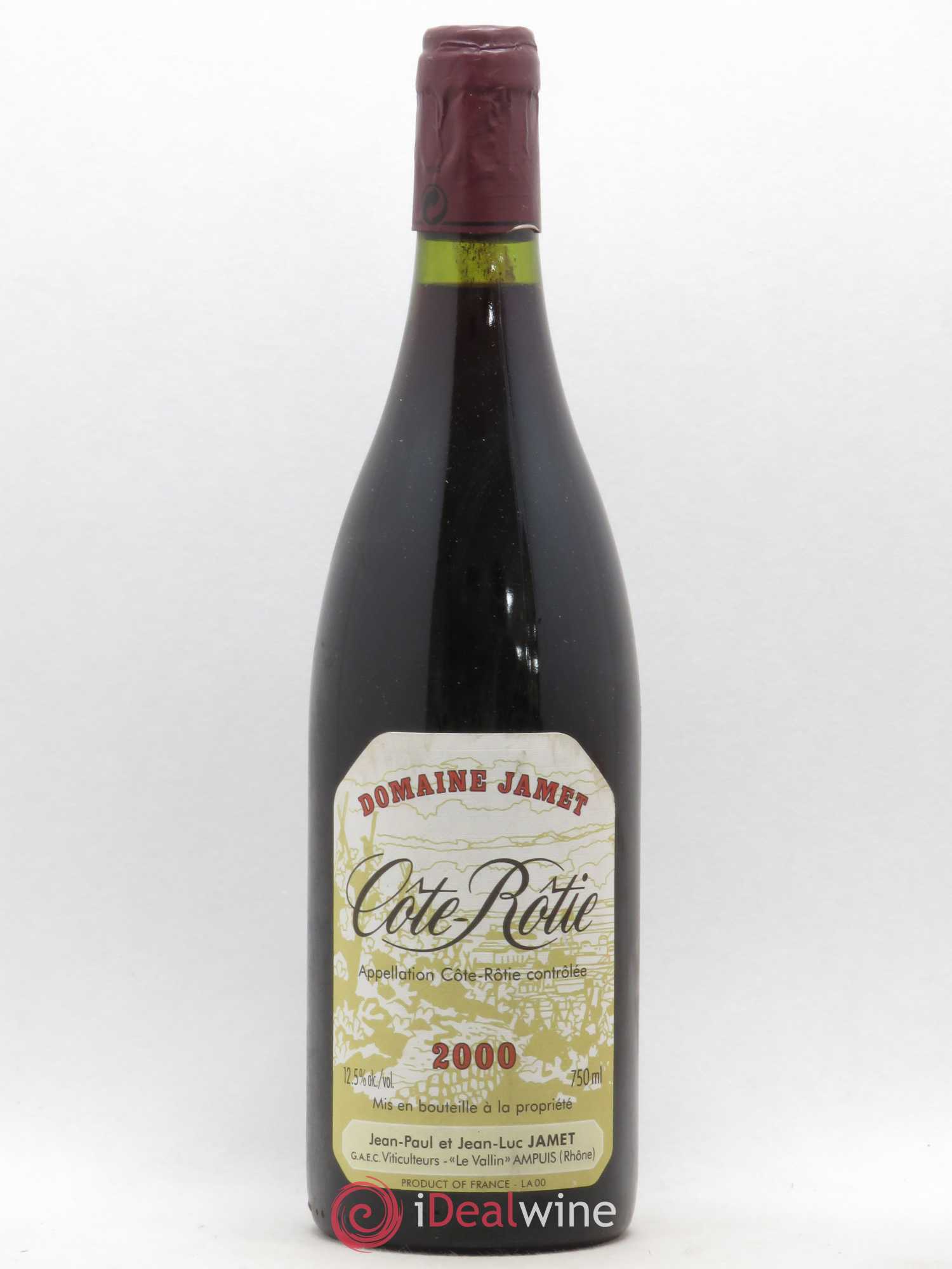 Côte-Rôtie Jamet (Domaine) 2000 - Lot de 1 bouteille - 0