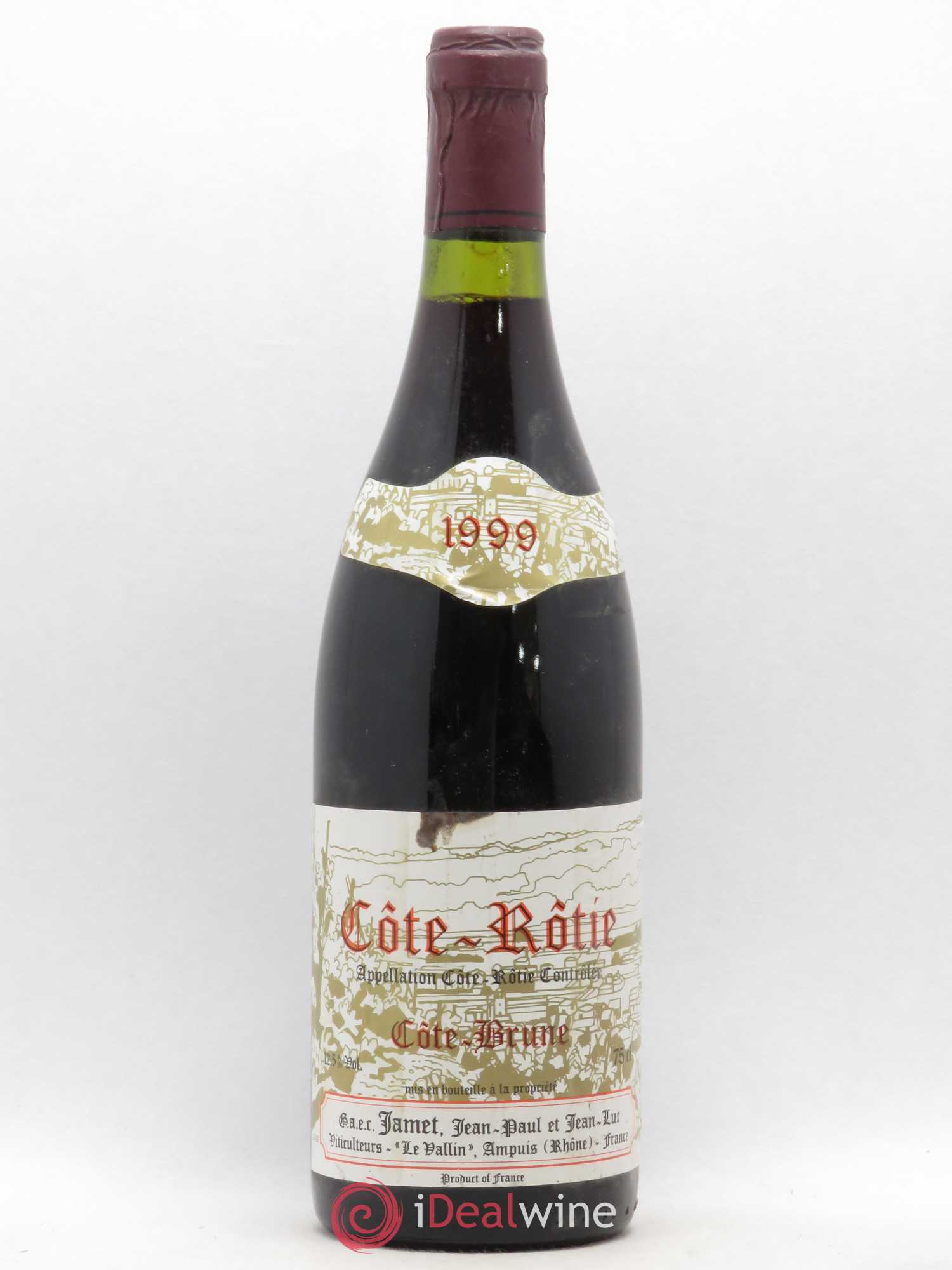 Côte-Rôtie Côte Brune Jamet (Domaine) 1999 - Lot de 1 bouteille - 0