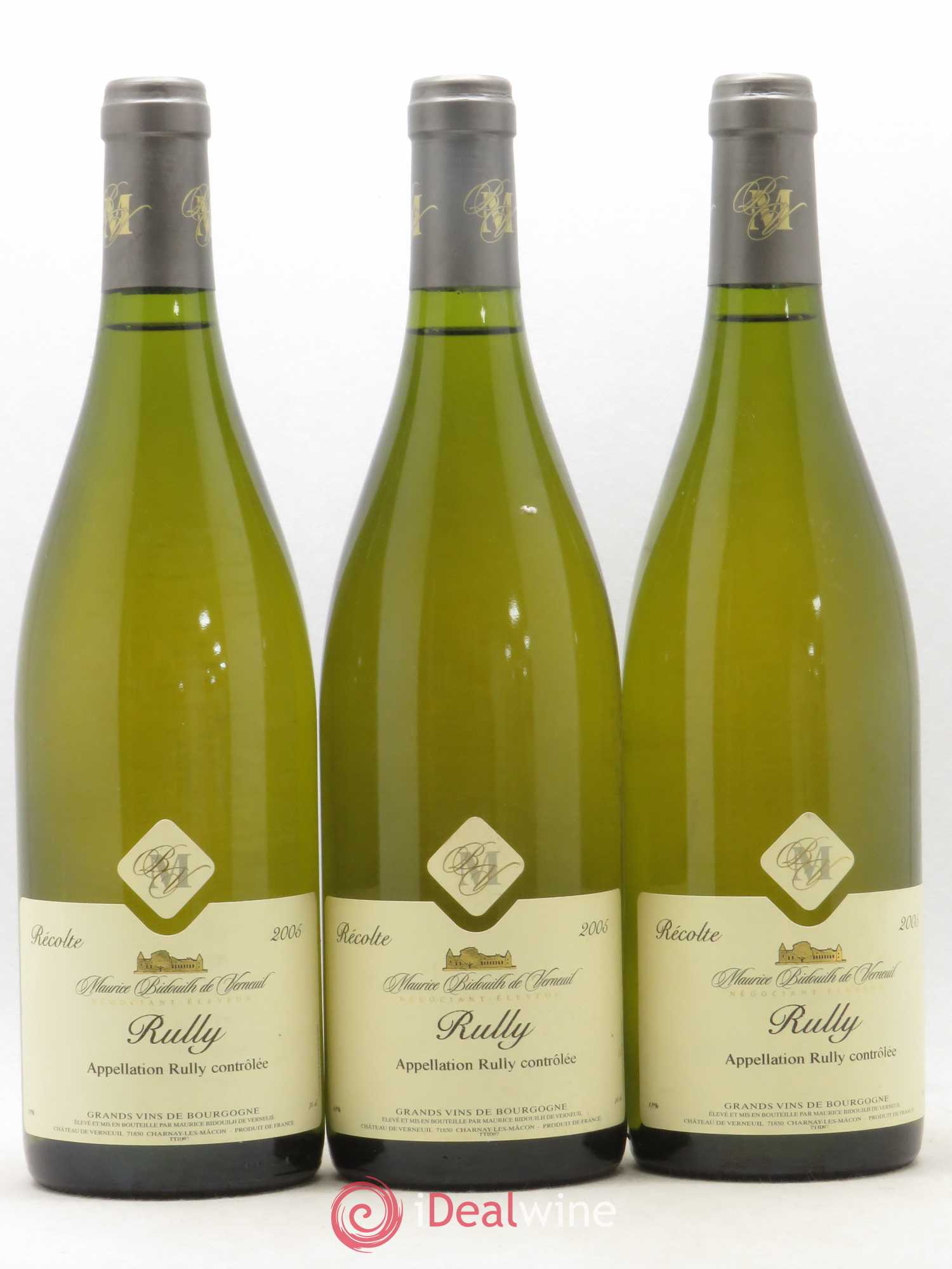 Rully Maurice Bidouilh de Verneuil 2005 - Lotto di 3 bottiglie - 0
