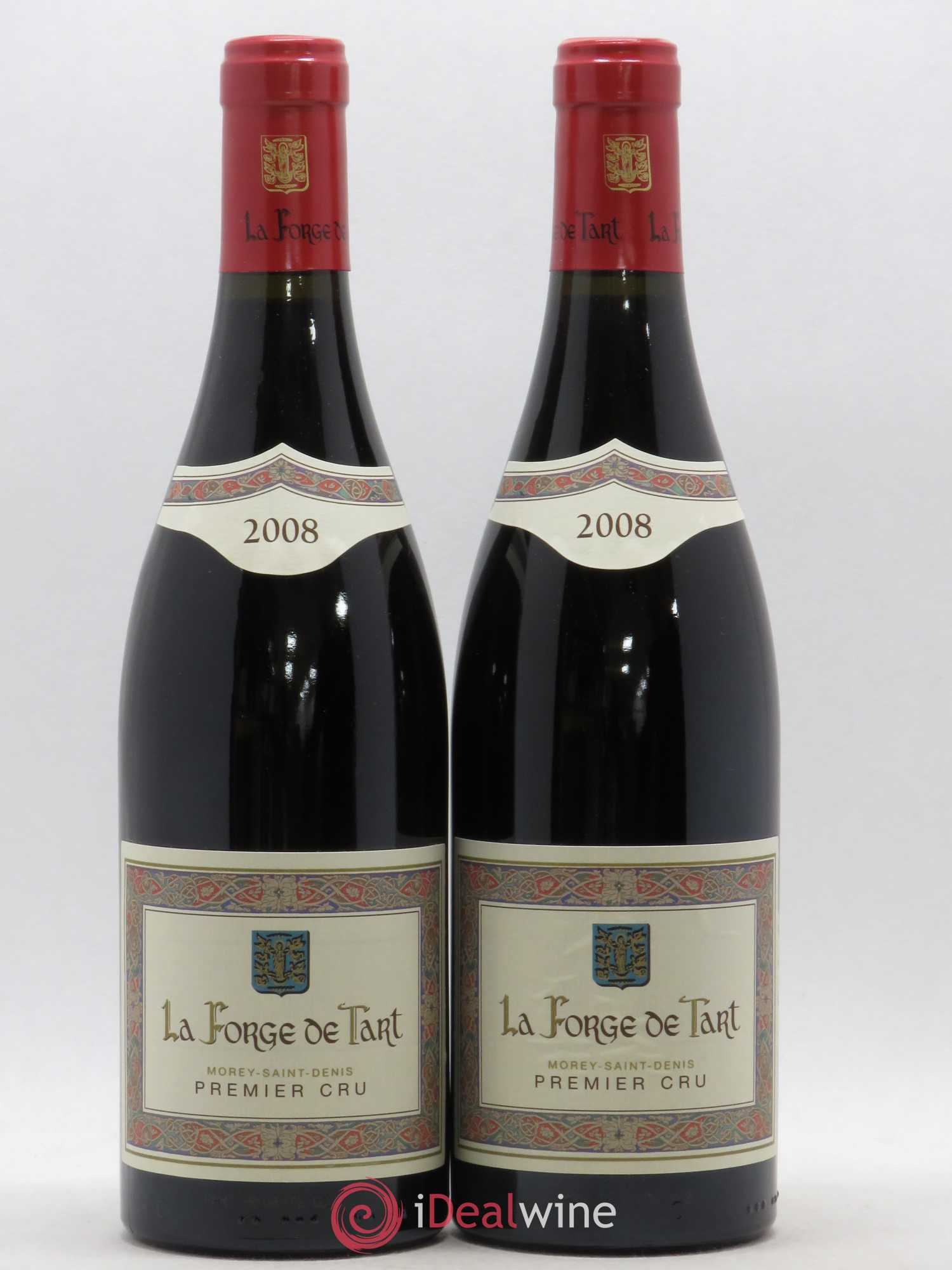 Morey-Saint-Denis 1er Cru La Forge de Tart Clos de Tart 2008 - Lot de 2 bouteilles - 0
