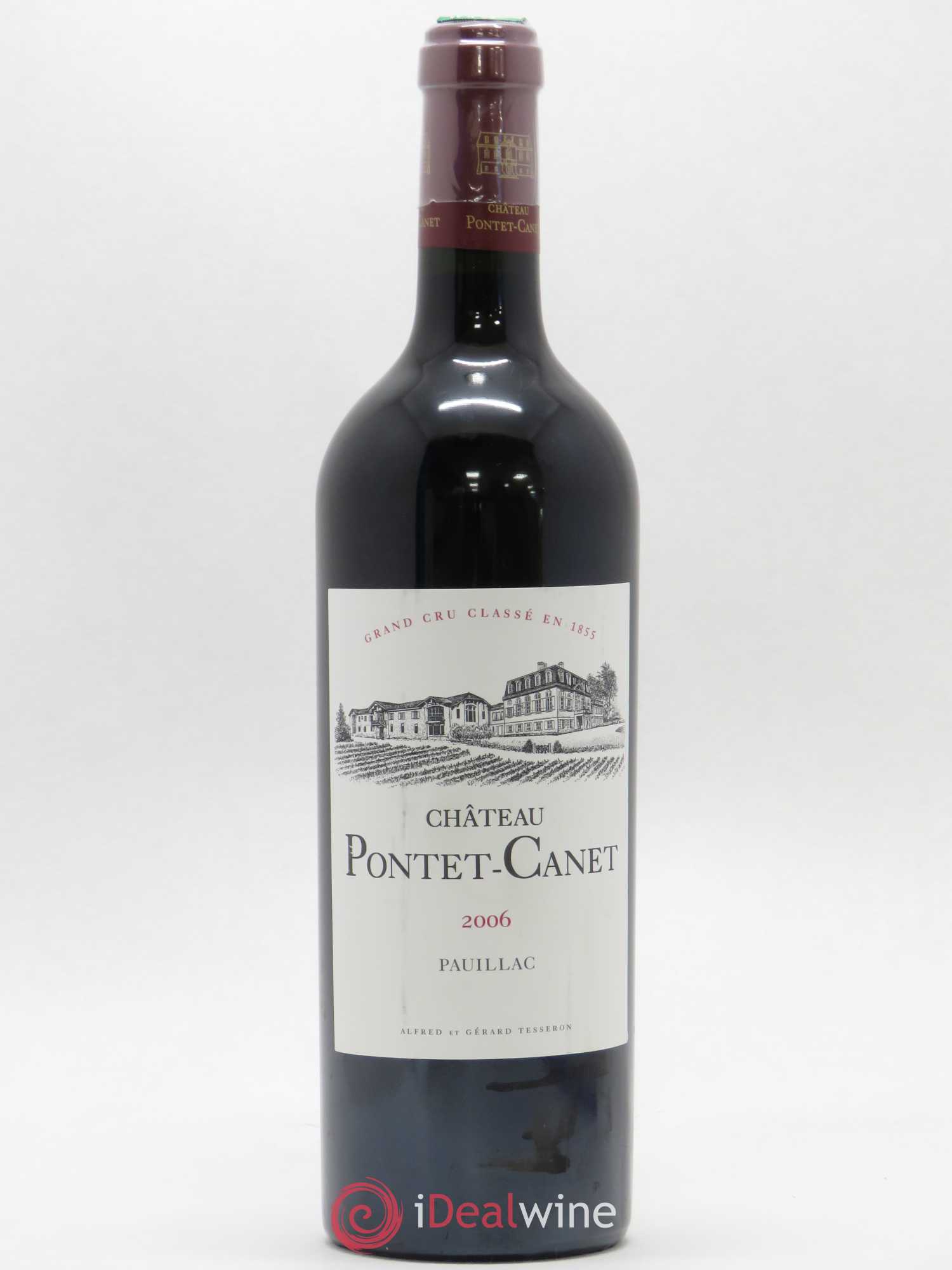 Château Pontet Canet 5ème Grand Cru Classé 2006 - Lot de 1 bouteille - 0