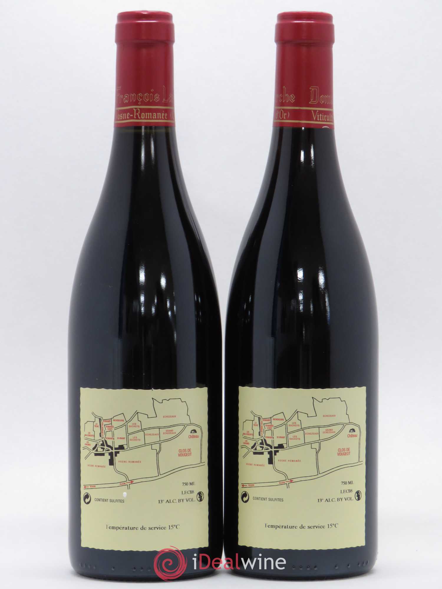 Echezeaux Grand Cru Lamarche (Domaine) 2008 - Lot de 2 bouteilles - 1
