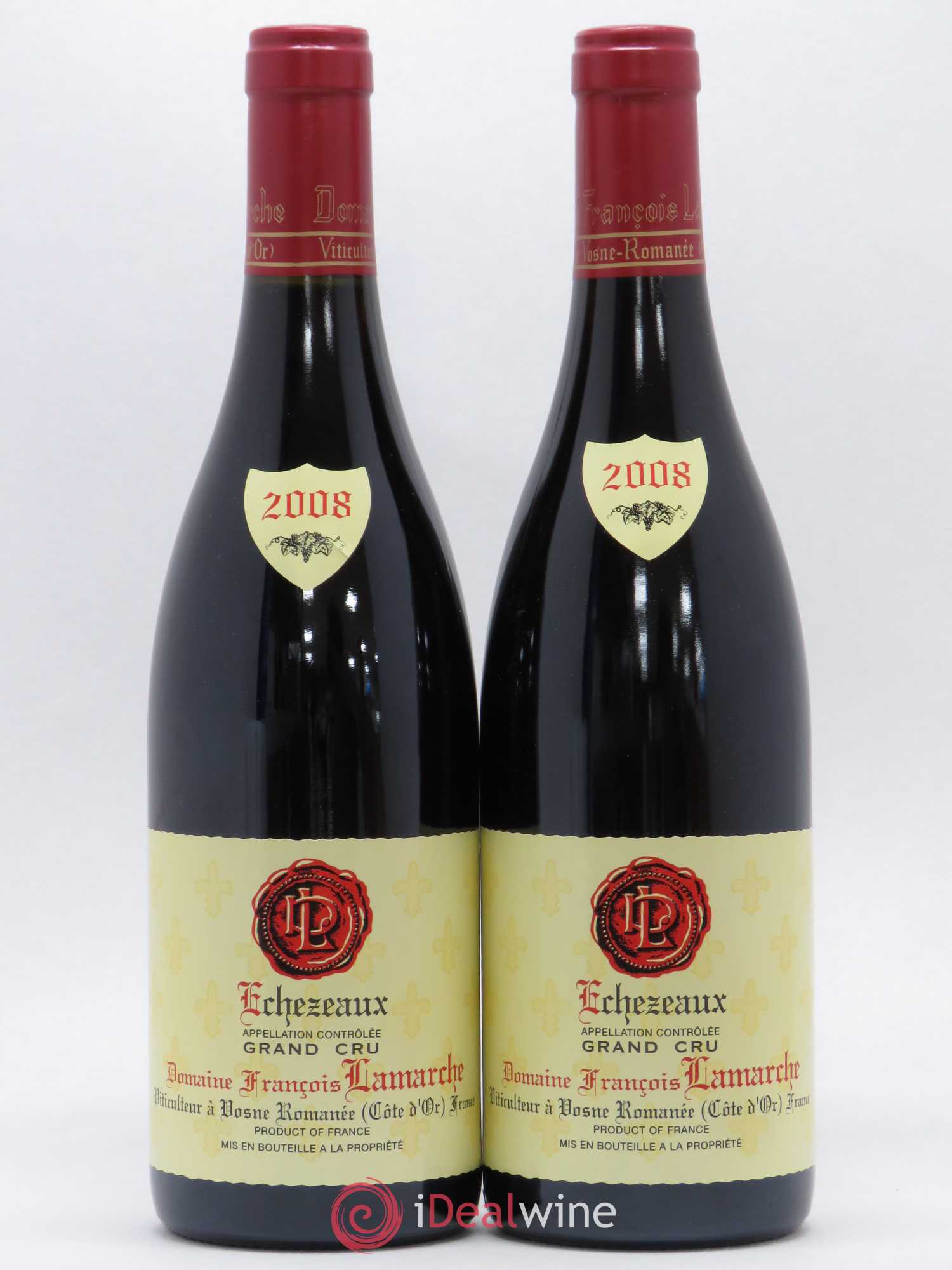 Echezeaux Grand Cru Lamarche (Domaine) 2008 - Lot de 2 bouteilles - 0