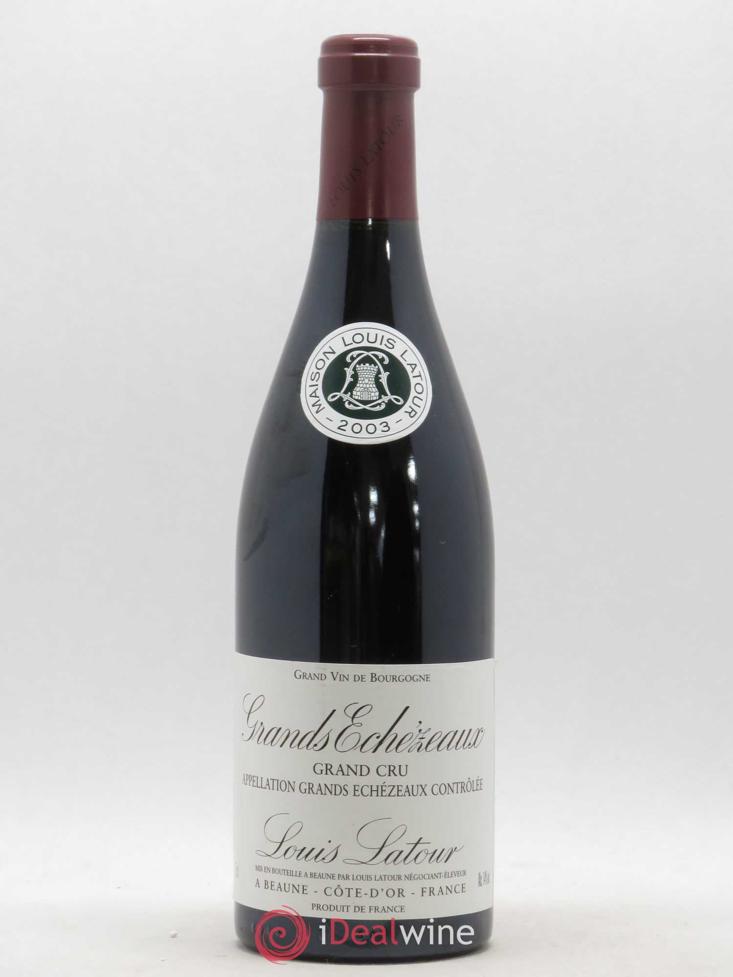 Grands-Echezeaux Grand Cru Louis Latour 2003 - Lot de 1 bouteille - 0