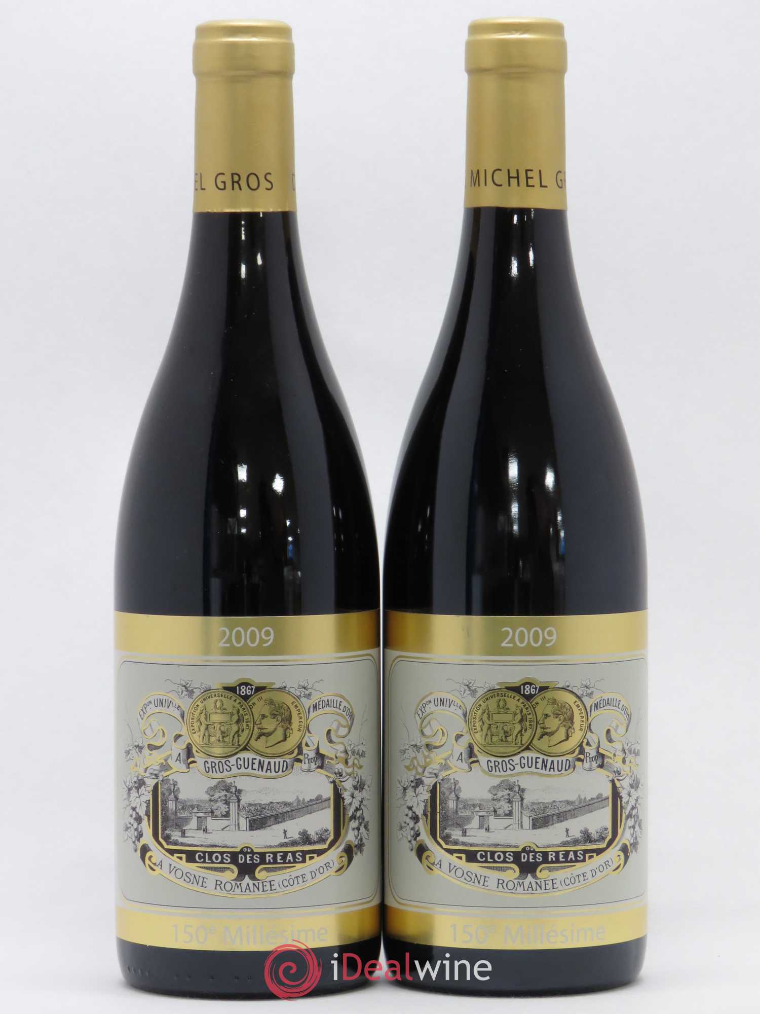 Vosne-Romanée 1er Cru Clos des Réas Michel Gros 2009 - Lot de 2 bouteilles - 0