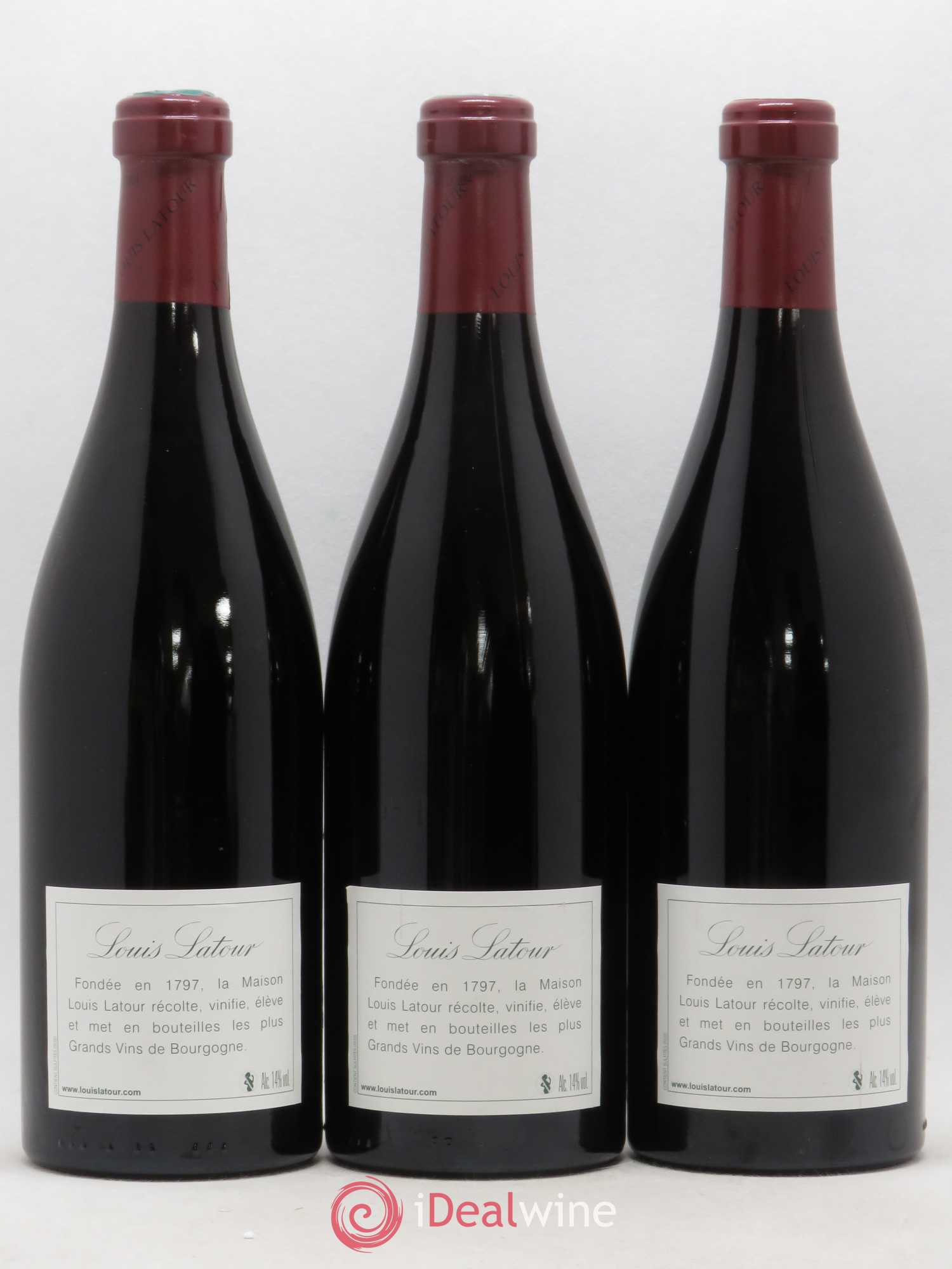 Romanée-Saint-Vivant Grand Cru Les Quatre Journaux Louis Latour 2006 - Lot de 3 bouteilles - 1